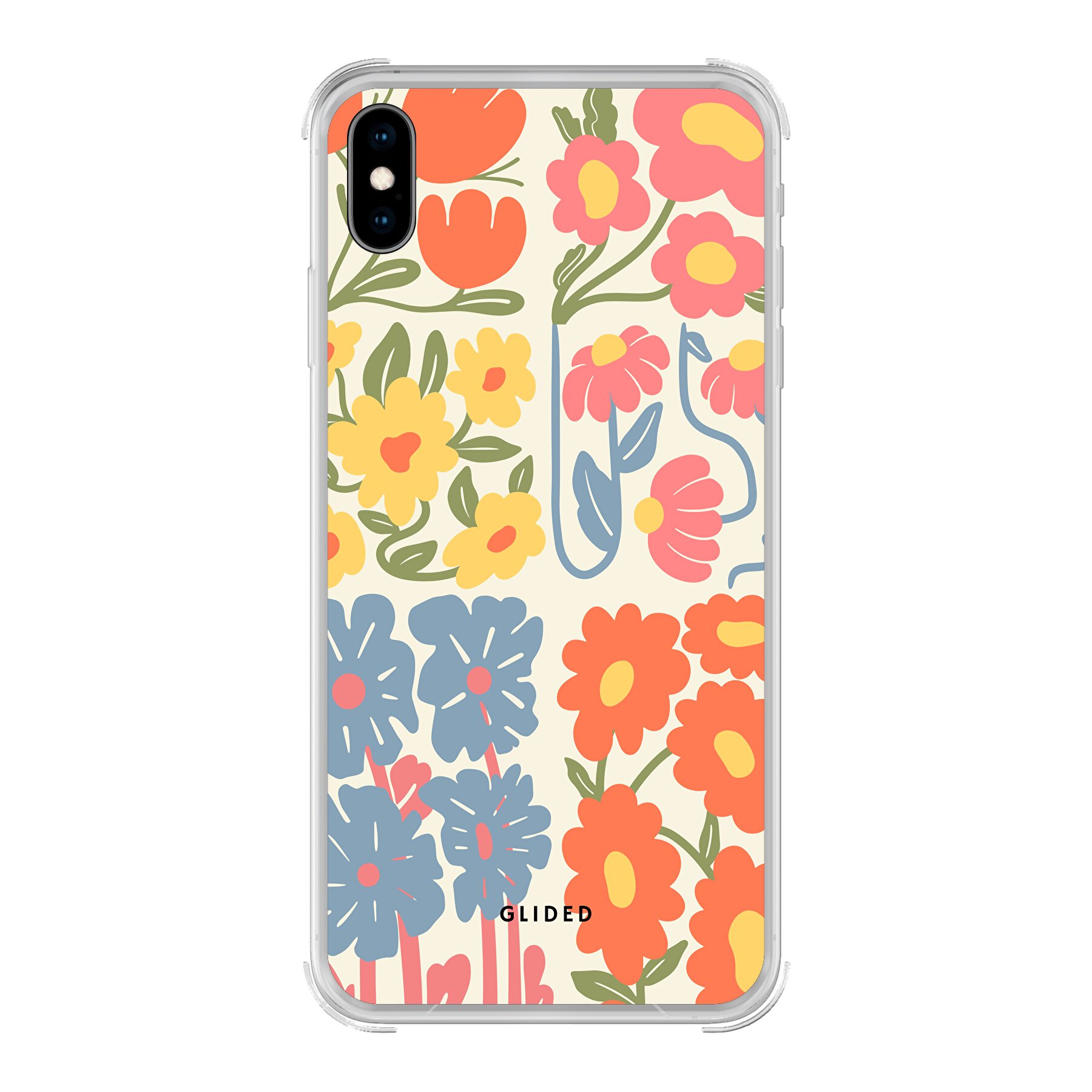 Colorful Flowy - iPhone Xs Max Handyhülle