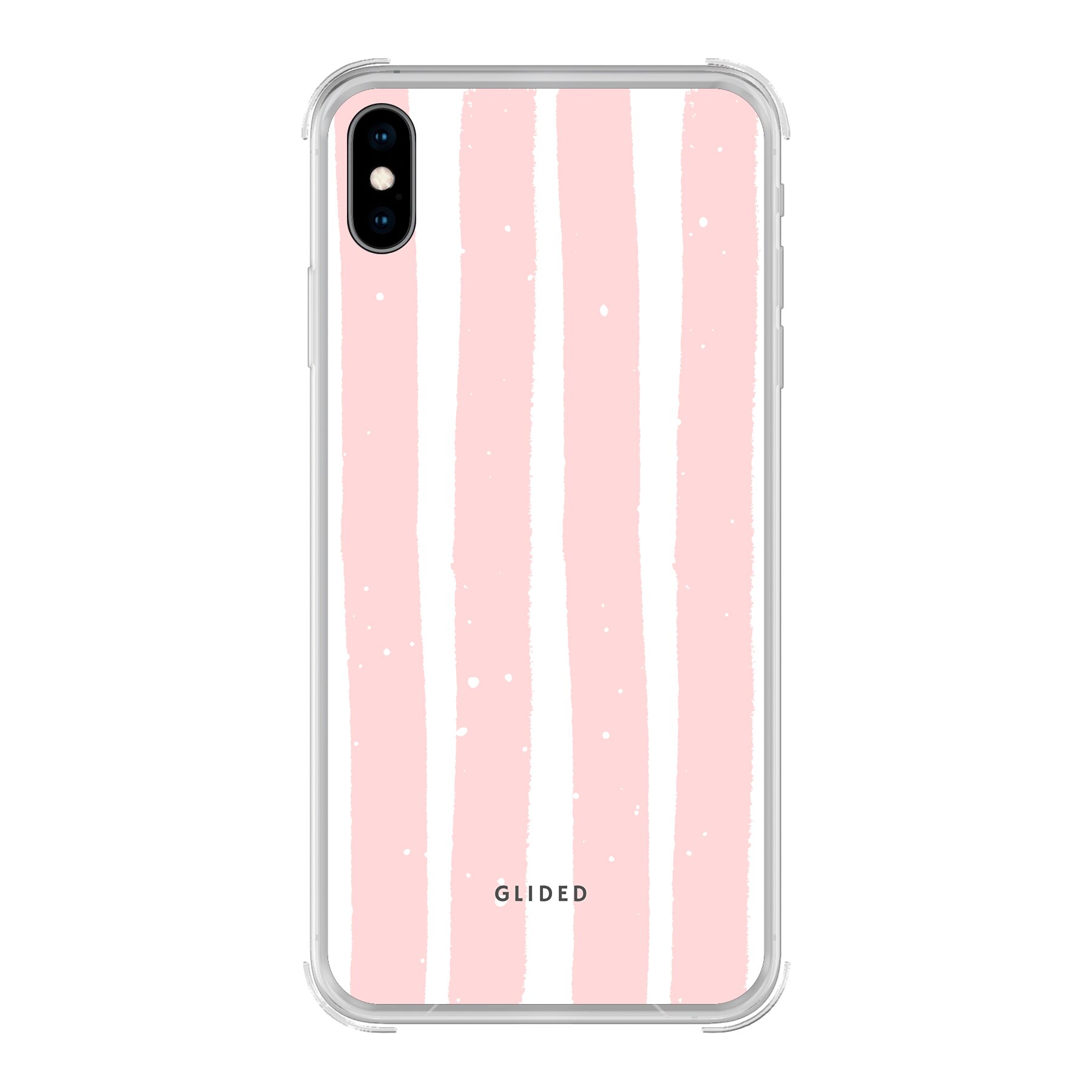 Pink Stripes - iPhone Xs Max Handyhülle
