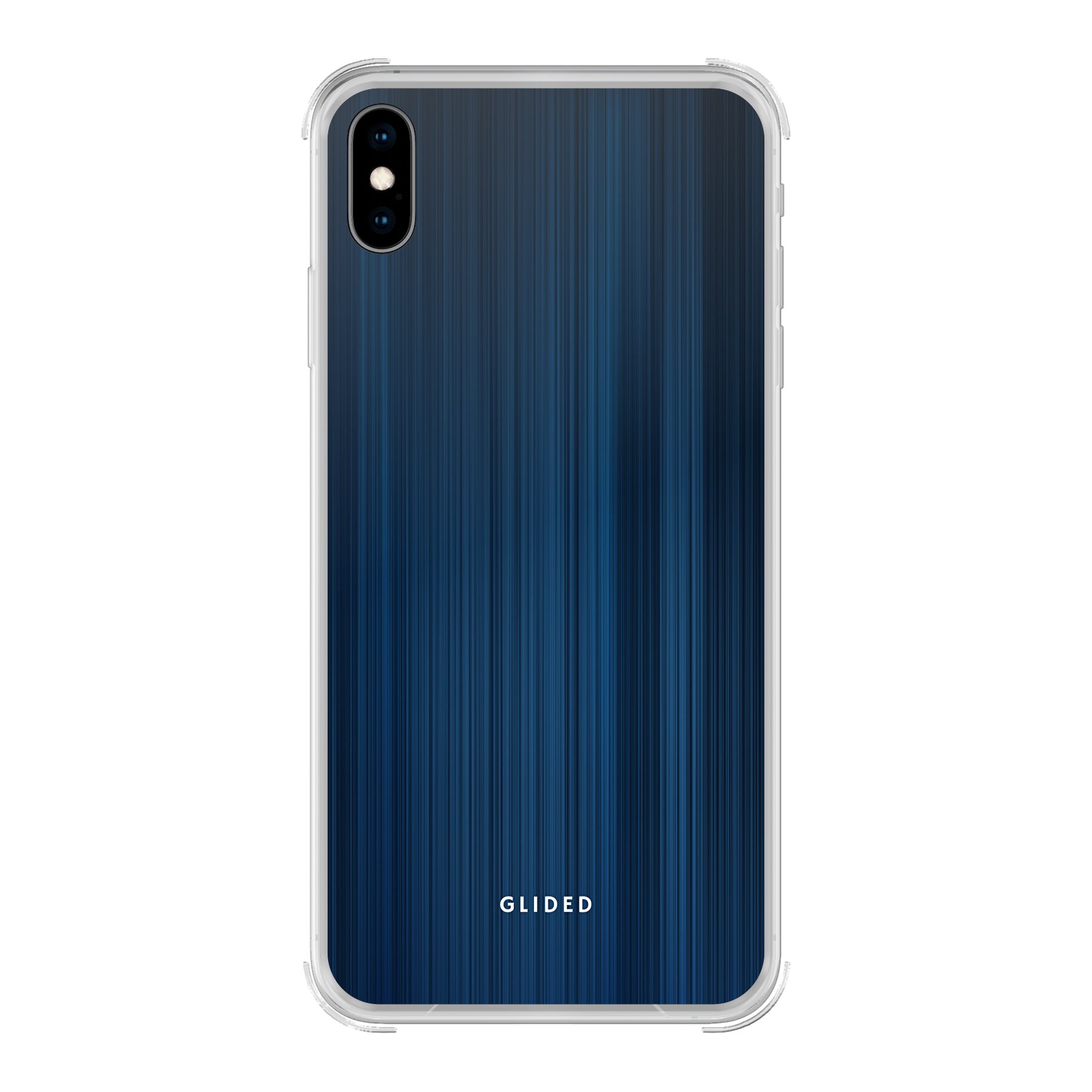 Abstract Blue - iPhone Xs Max Handyhülle