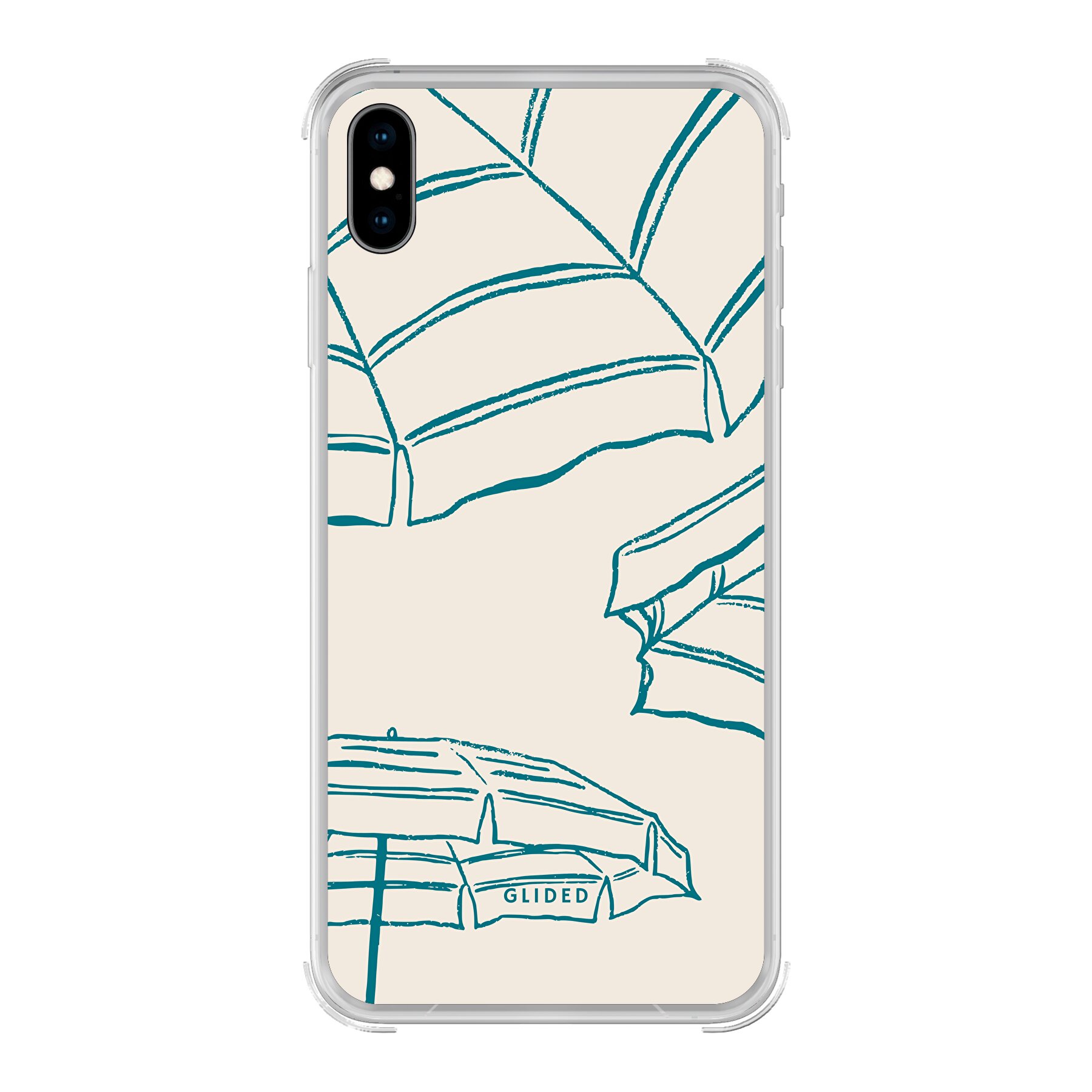 Beach Umbrella - iPhone Xs Max Handyhülle