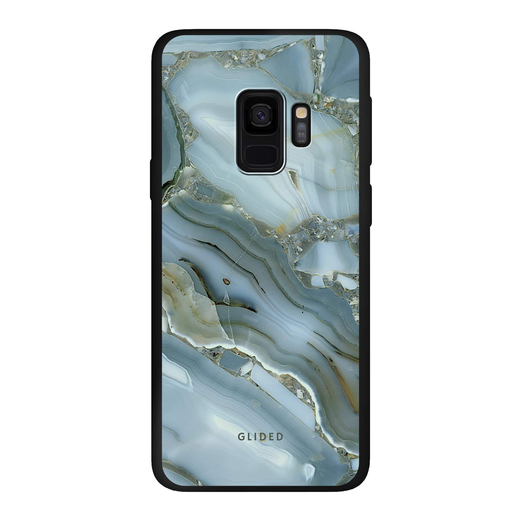 Green Marble - Samsung Galaxy S9 Handyhülle