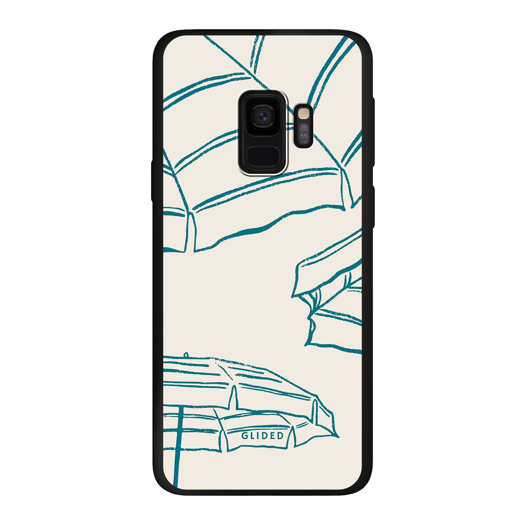 Beach Umbrella - Samsung Galaxy S9 Handyhülle