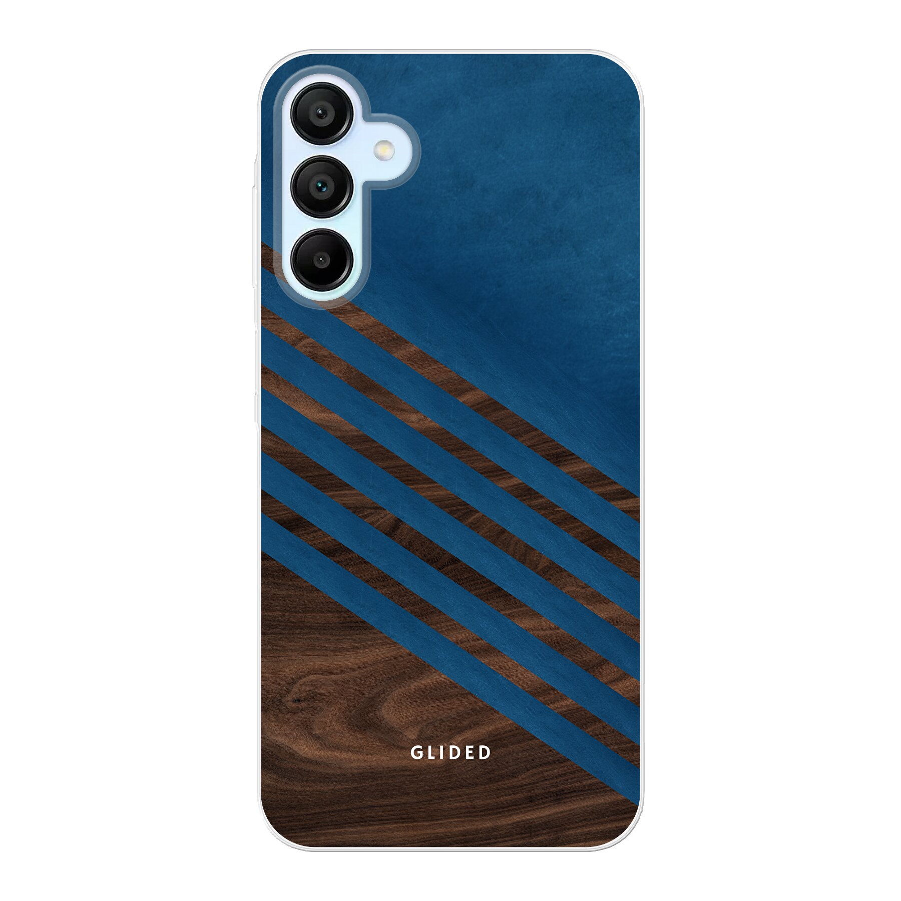 Blue Wood - Samsung Galaxy A15 5G Handyhülle