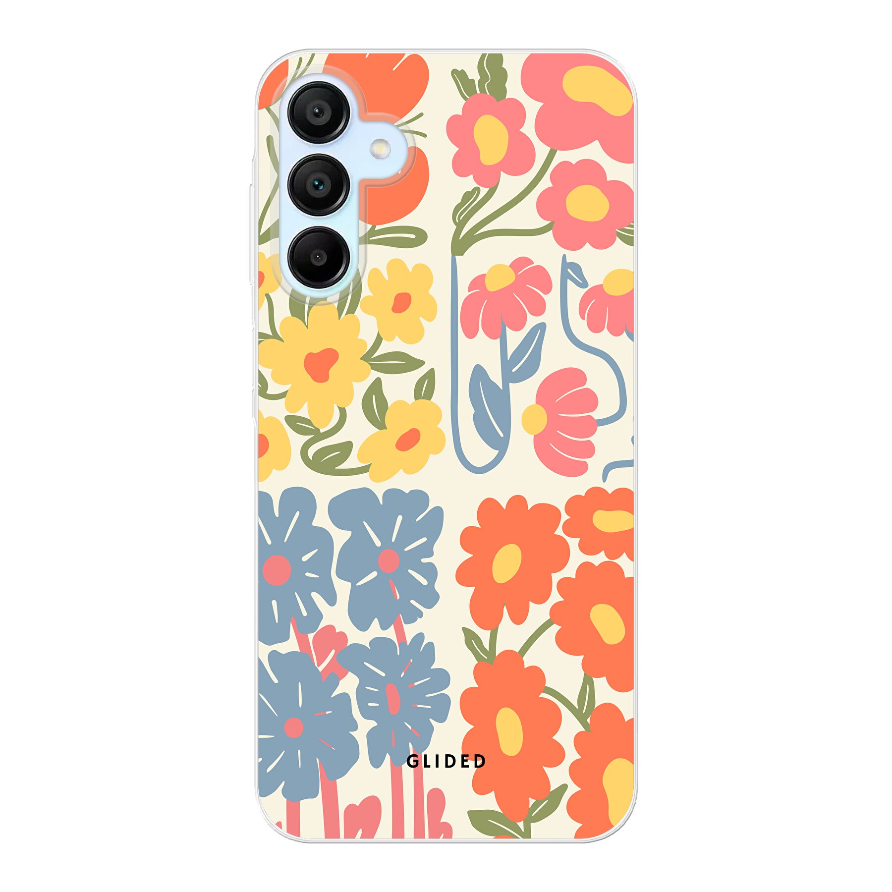 Colorful Flowy - Samsung Galaxy A15 5G Handyhülle