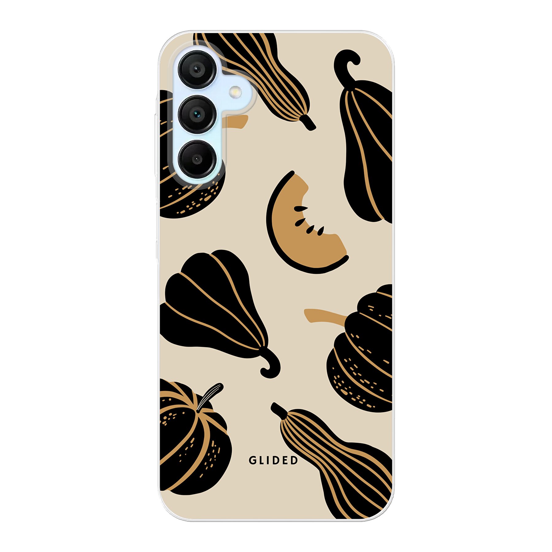 Beige and Black Pumpkin - Samsung Galaxy A15 5G Handyhülle