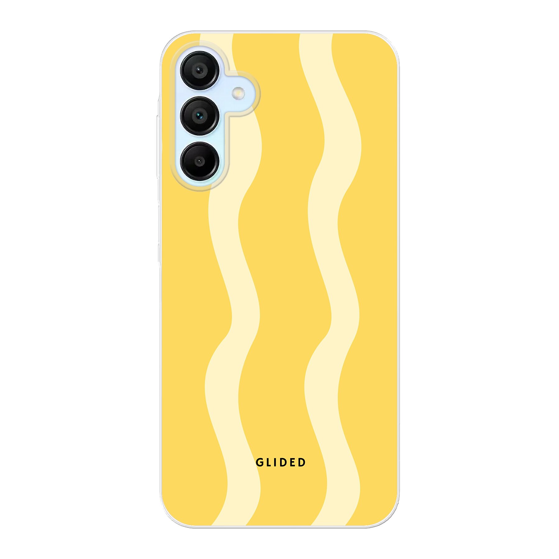 Yellow Wavy - Samsung Galaxy A15 5G Handyhülle