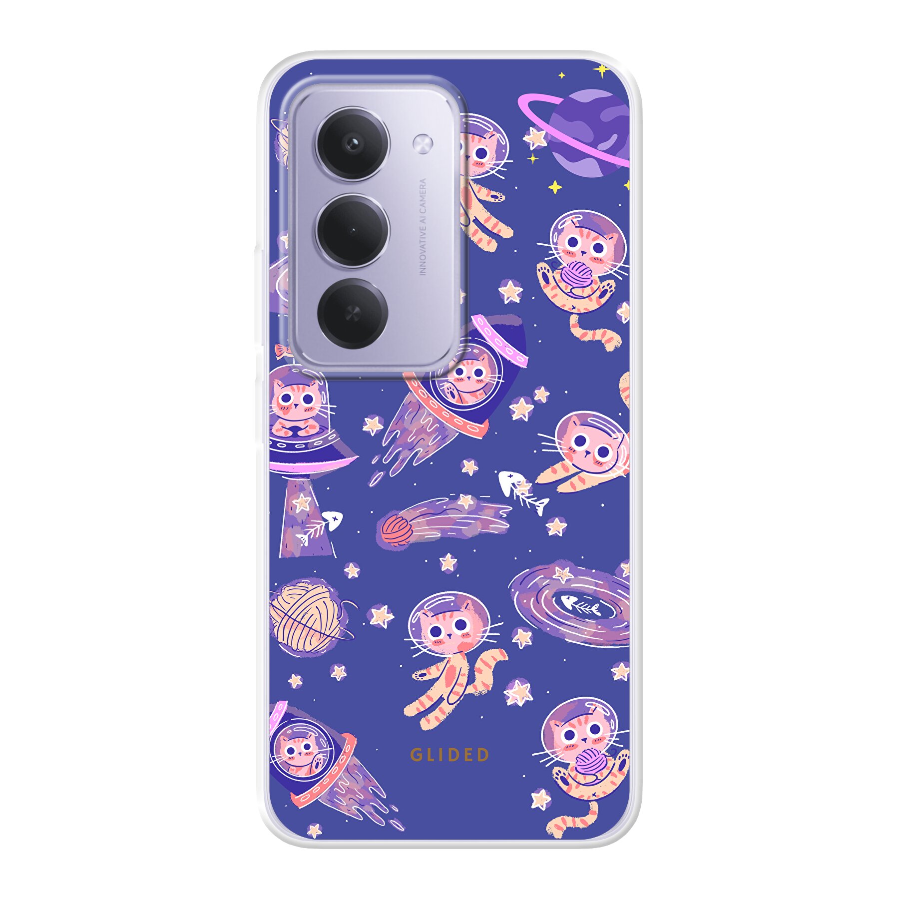 Space Cat - Xiaomi Redmi 15 4G Handyhülle