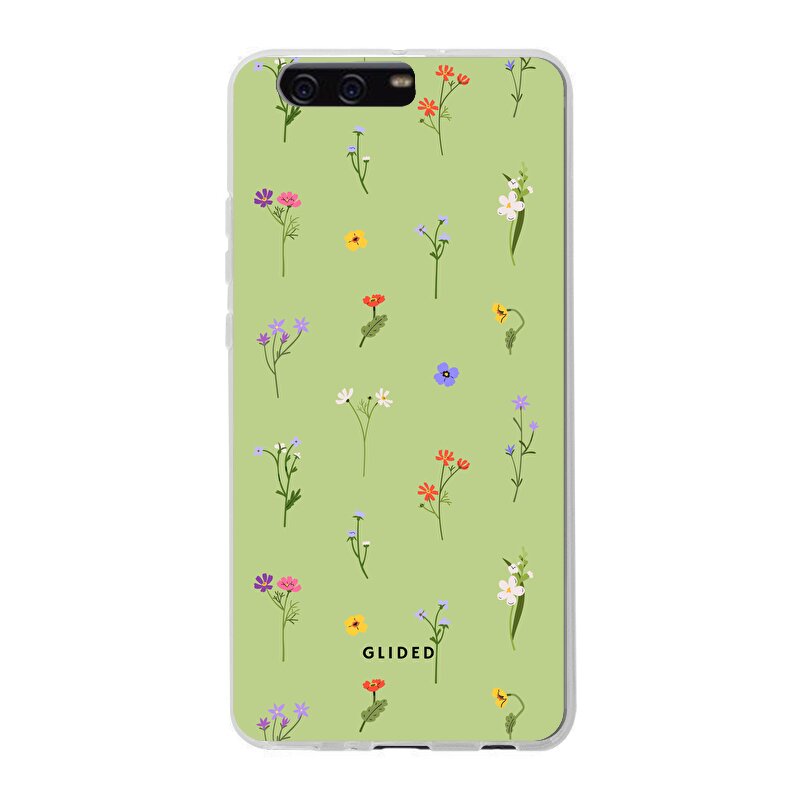 Produktbild Green Floral - Huawei P10 Plus Handyhülle