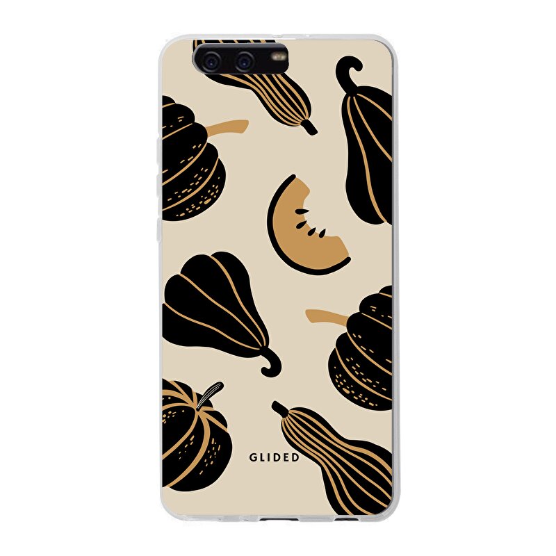 Produktbild Beige and Black Pumpkin - Huawei P10 Plus Handyhülle