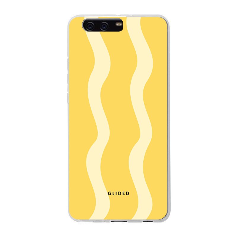 Produktbild Yellow Wavy - Huawei P10 Plus Handyhülle