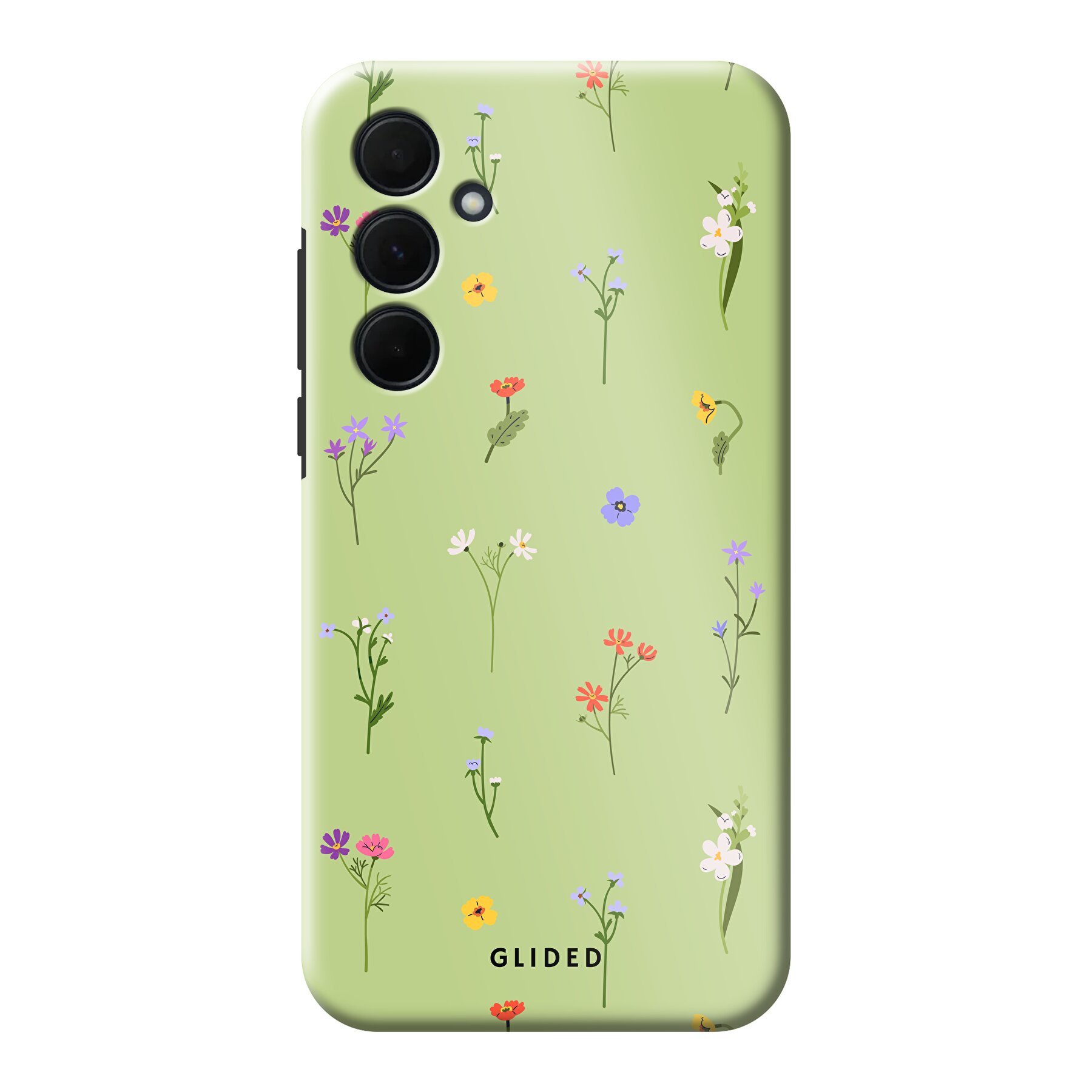 Produktbild Green Floral - Samsung Galaxy A35 Handyhülle