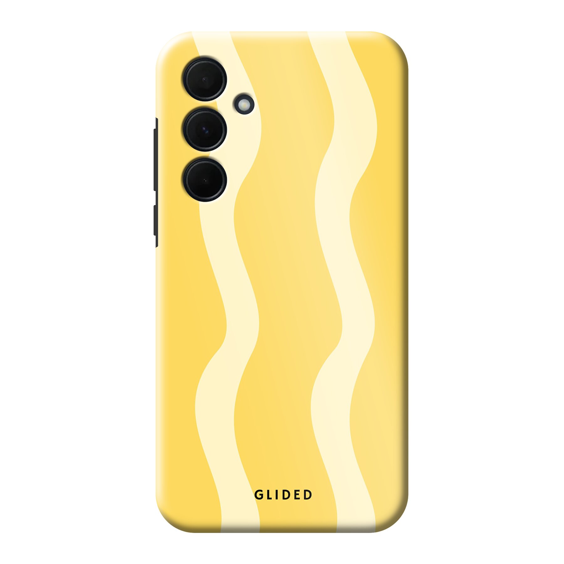 Produktbild Yellow Wavy - Samsung Galaxy A35 Handyhülle