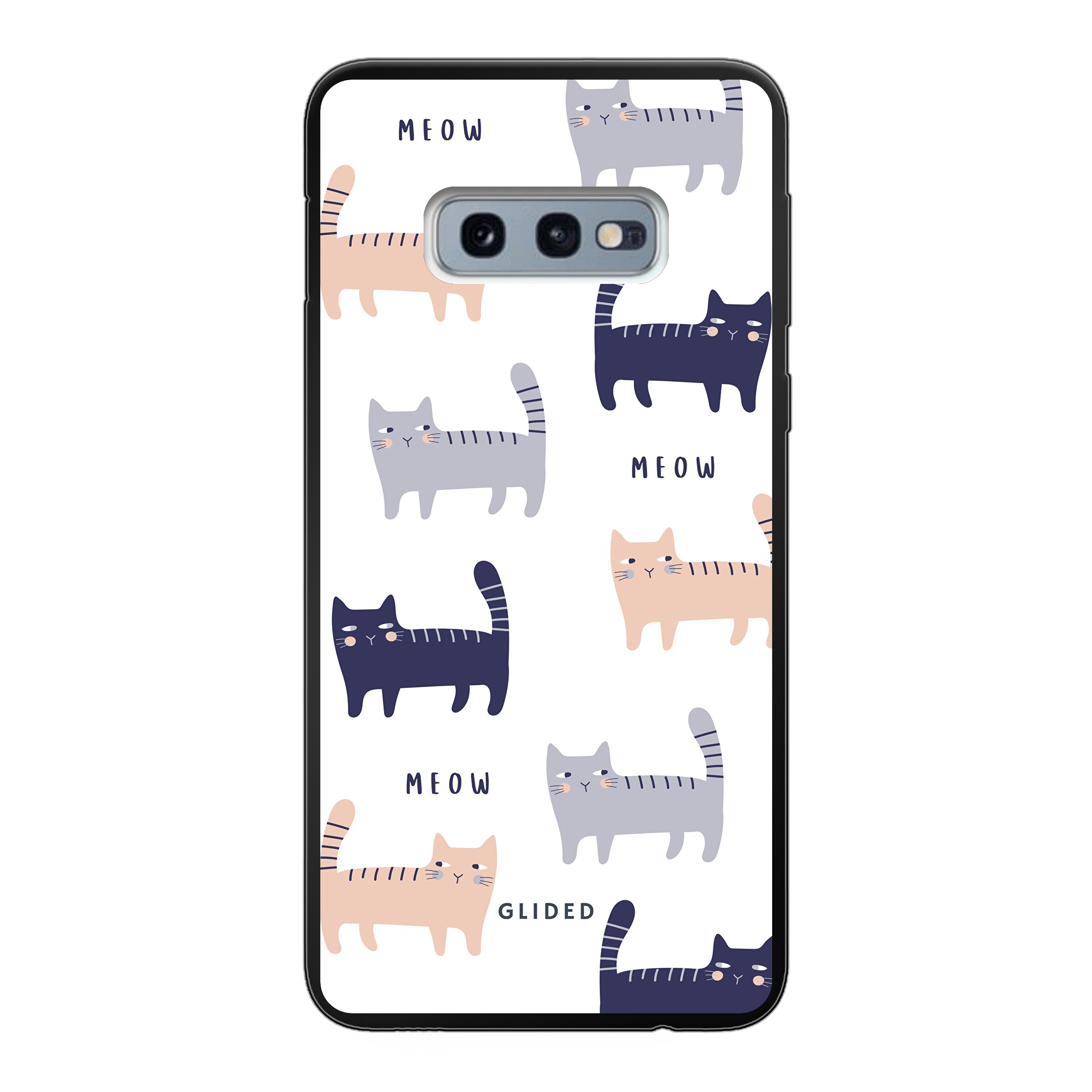 Purrfection - Samsung Galaxy S10e Handyhülle