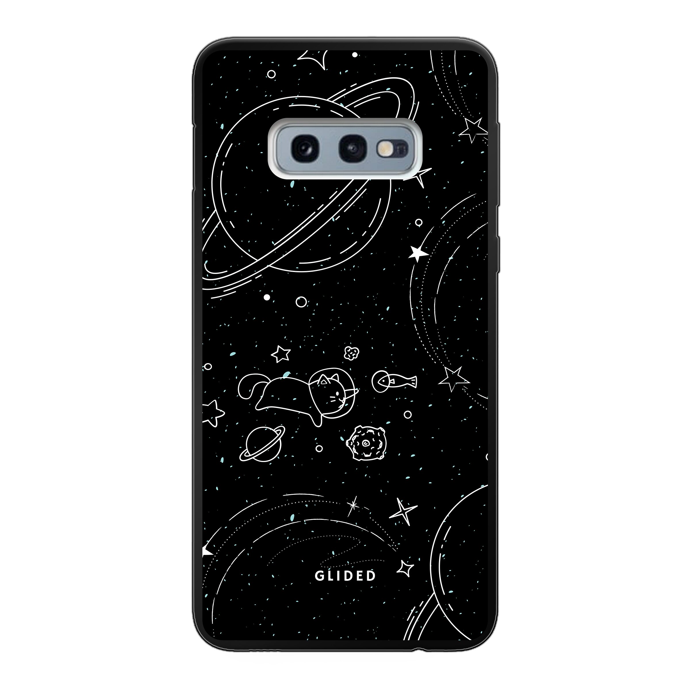 Cosmic Cat - Samsung Galaxy S10e Handyhülle