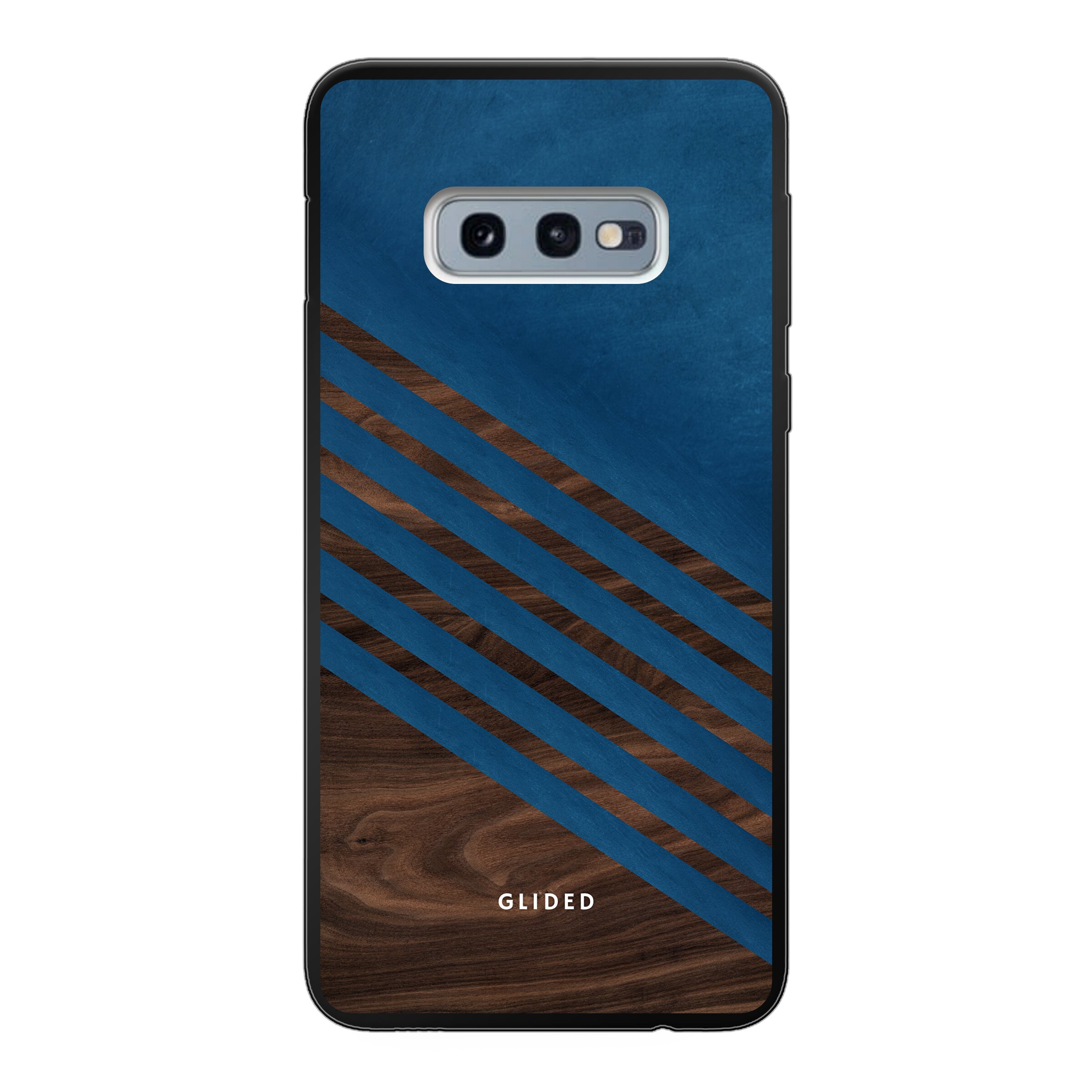 Blue Wood - Samsung Galaxy S10e Handyhülle