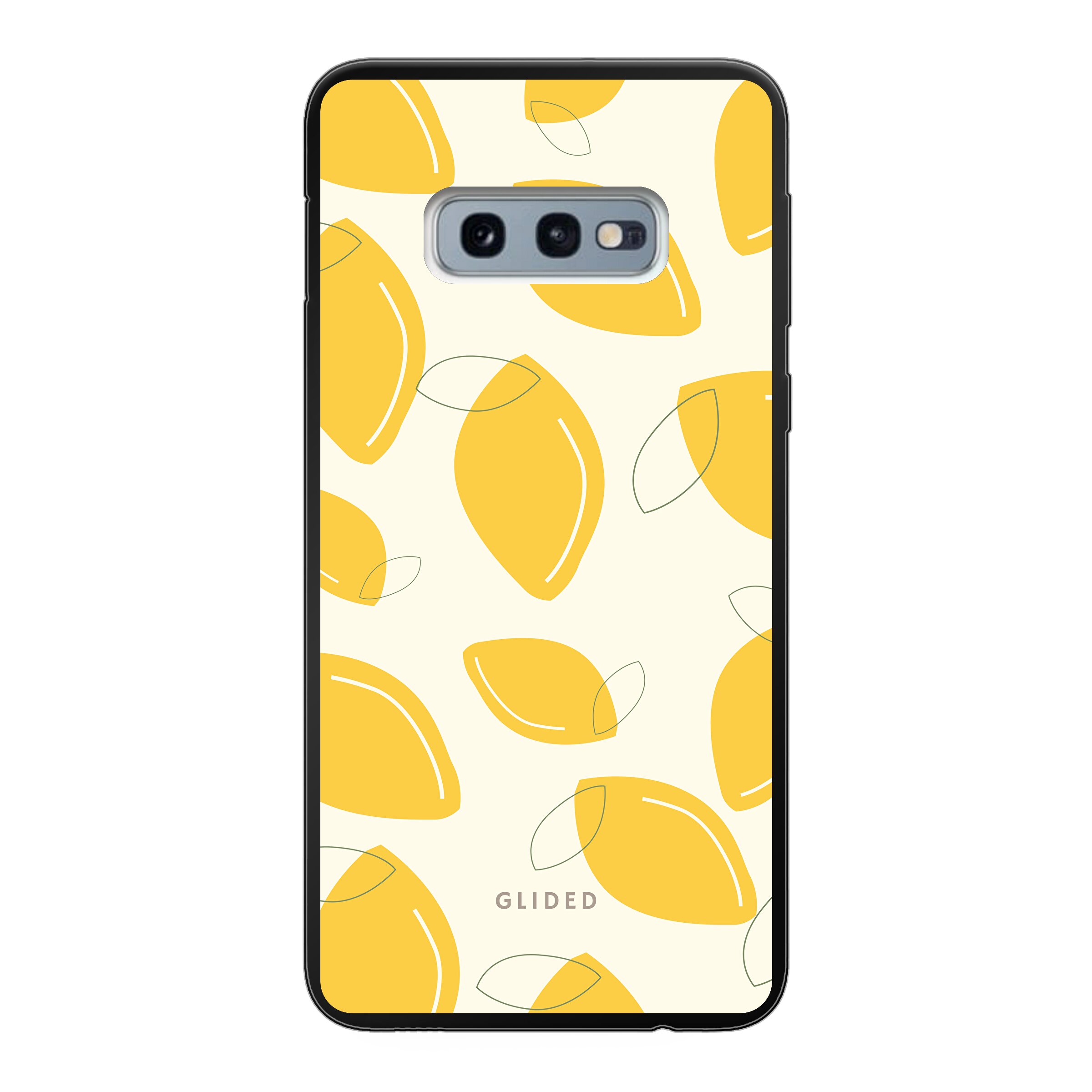Abstract Lemon - Samsung Galaxy S10e Handyhülle