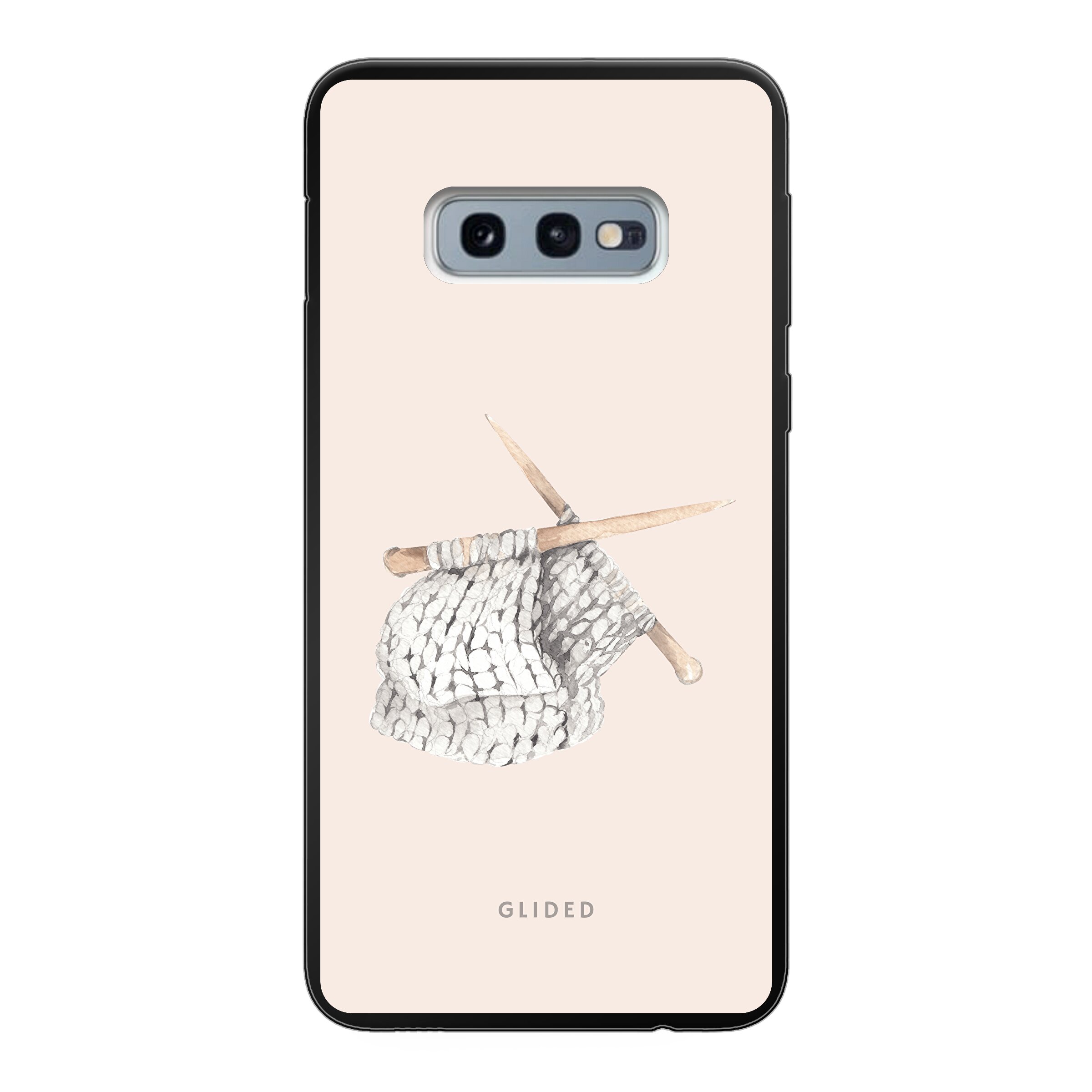 Scarf Knitting - Samsung Galaxy S10e Handyhülle