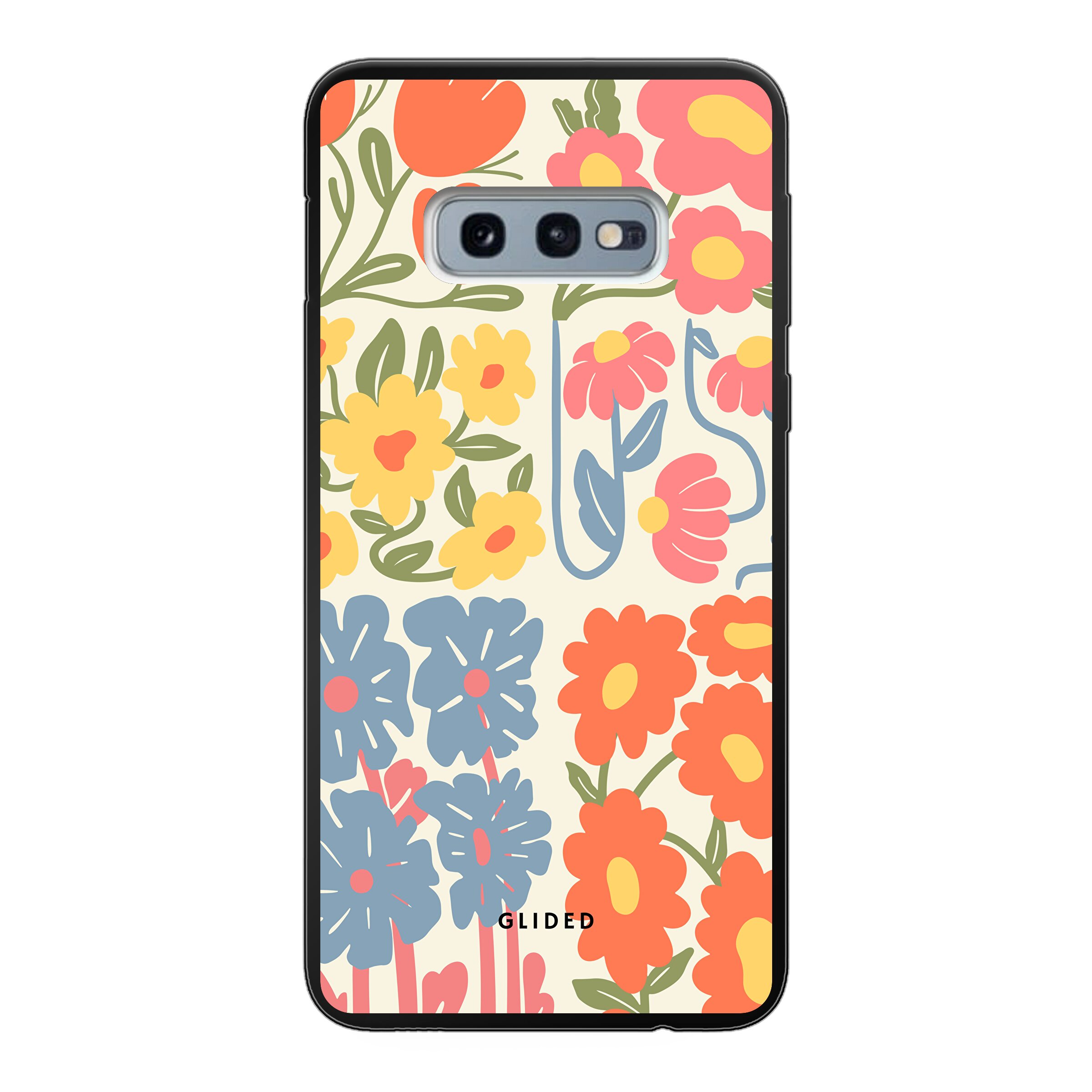 Colorful Flowy - Samsung Galaxy S10e Handyhülle