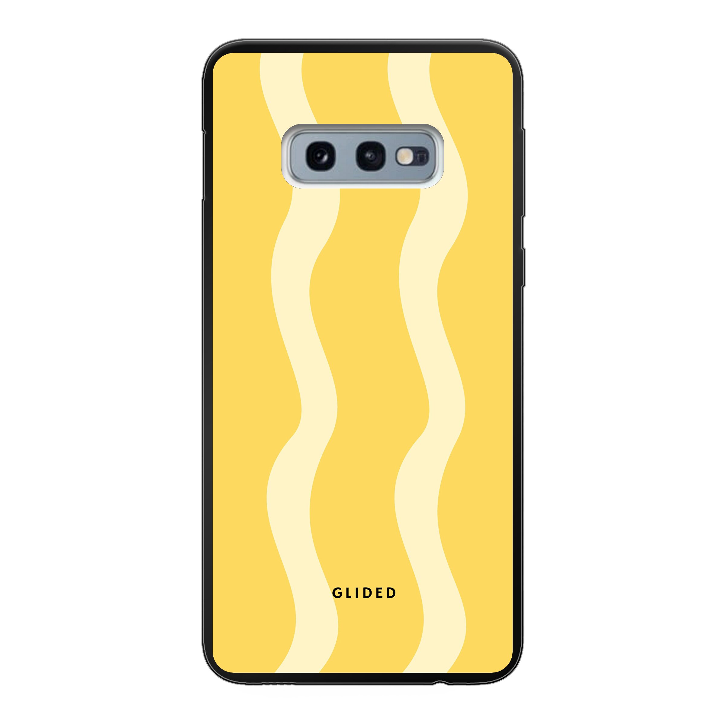 Yellow Wavy - Samsung Galaxy S10e Handyhülle
