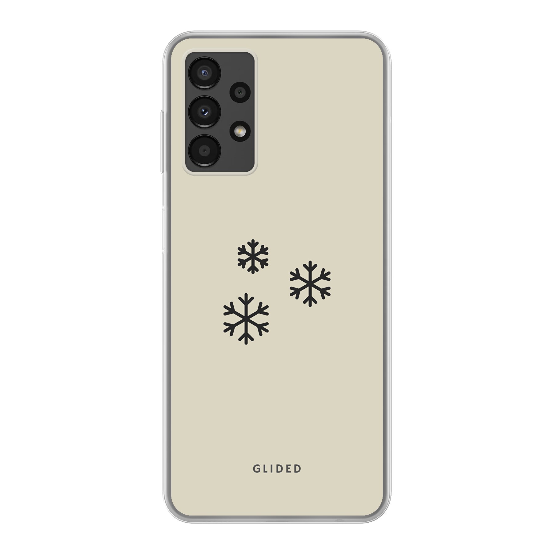Tuotekuva Snowflakes - Samsung Galaxy A13 4G Puhelimen suojakuori