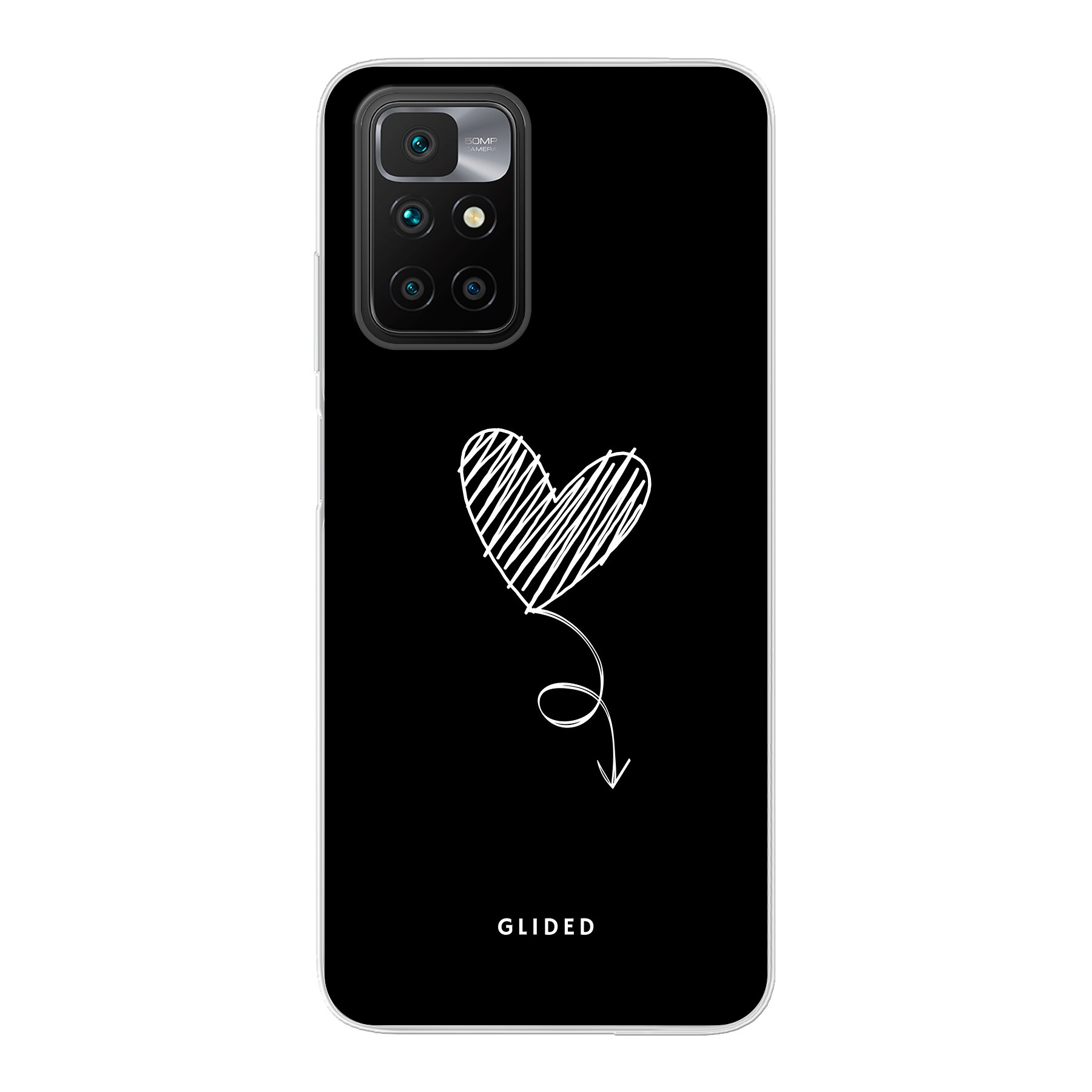 Dark Heart - Xiaomi Redmi 10 2022 Handyhülle