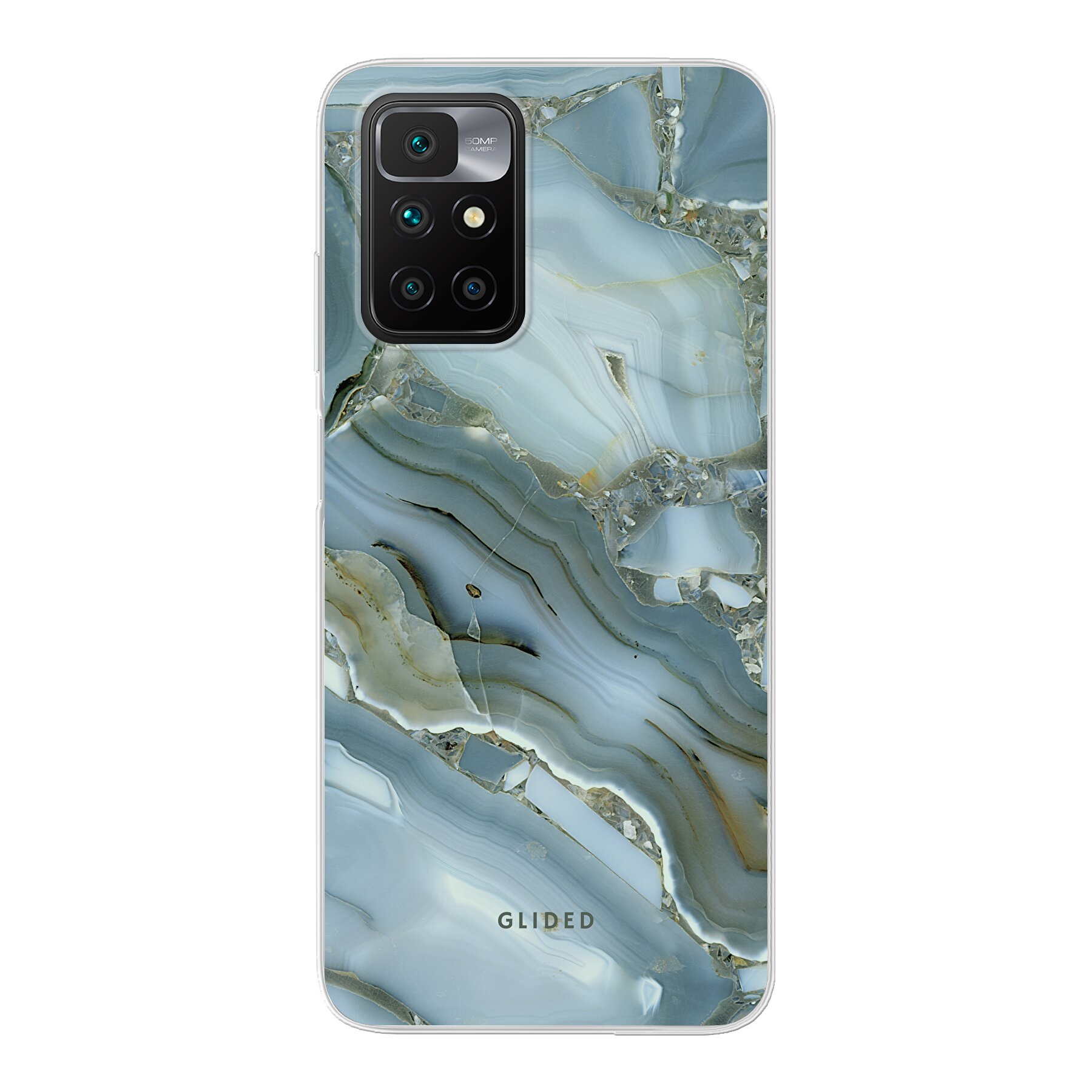 Green Marble - Xiaomi Redmi 10 2022 Handyhülle