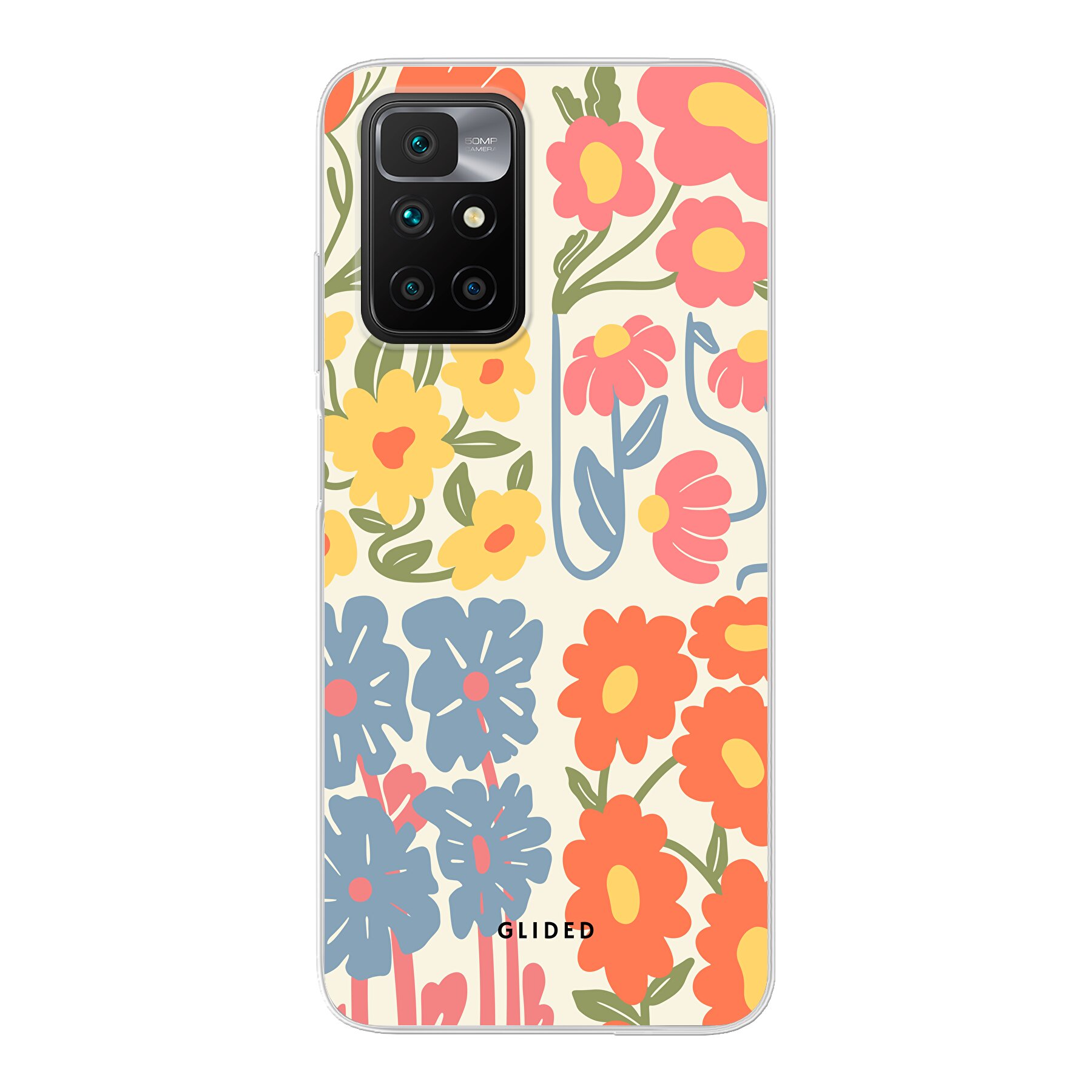 Colorful Flowy - Xiaomi Redmi 10 2022 Handyhülle