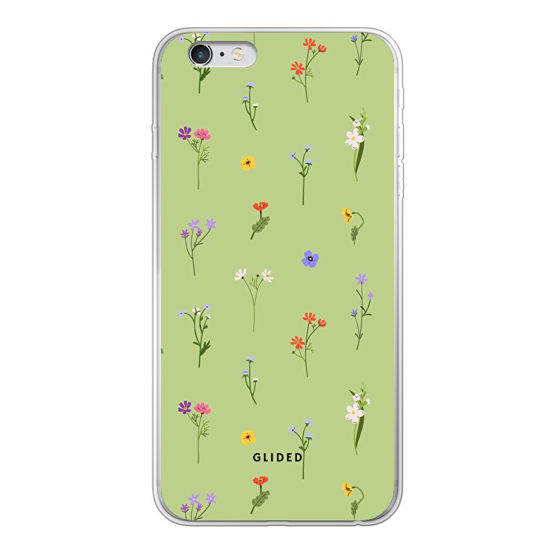 Green Floral - iPhone 6s Handyhülle