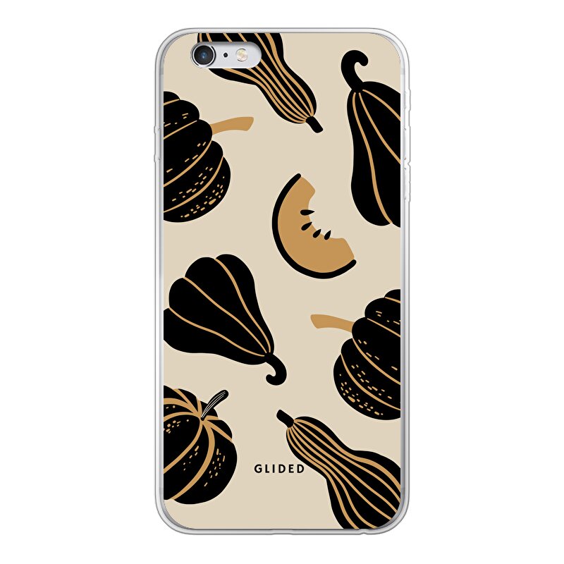 Beige and Black Pumpkin - iPhone 6s Handyhülle