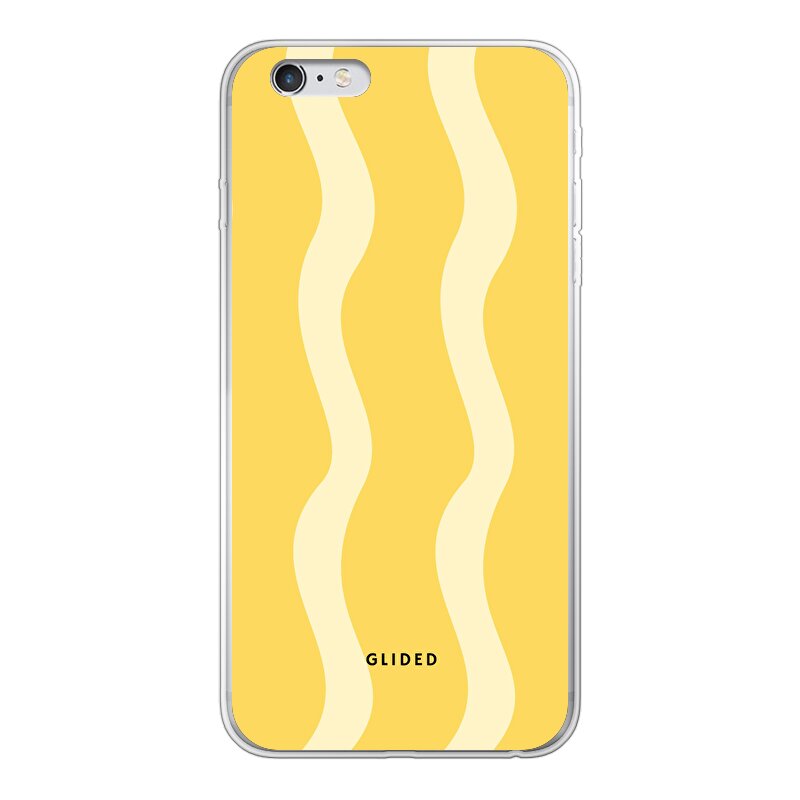 Yellow Wavy - iPhone 6s Handyhülle
