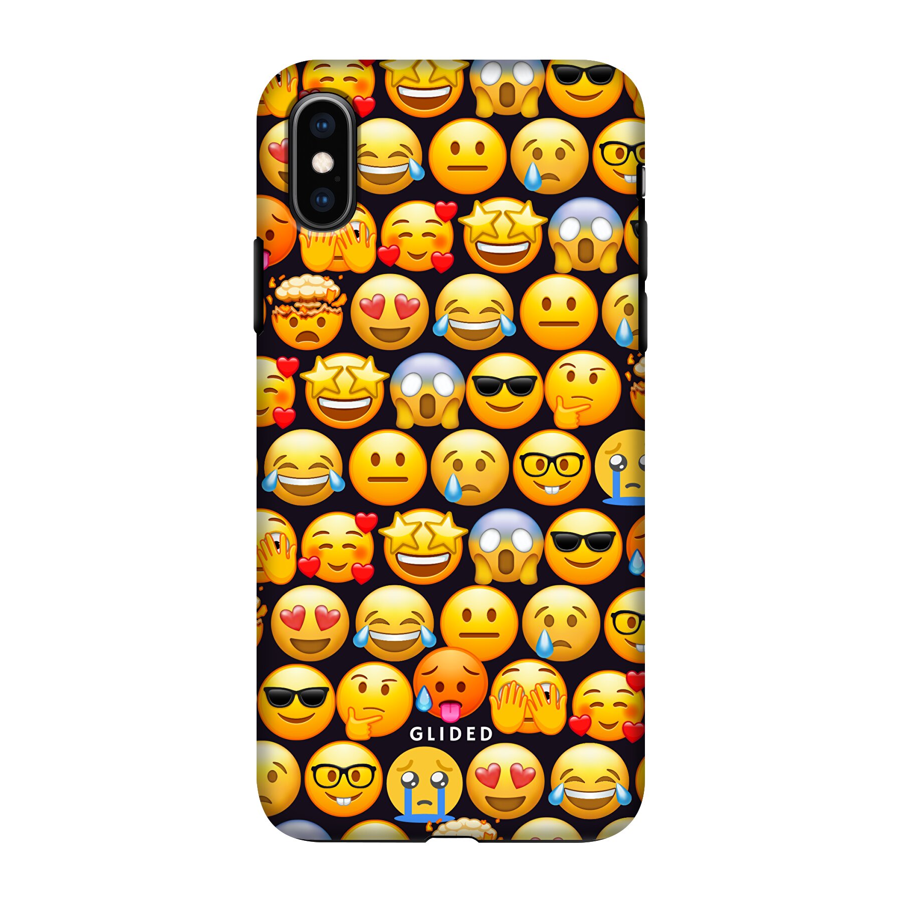 Produktbild Emoji Town - iPhone Xs Handyhülle