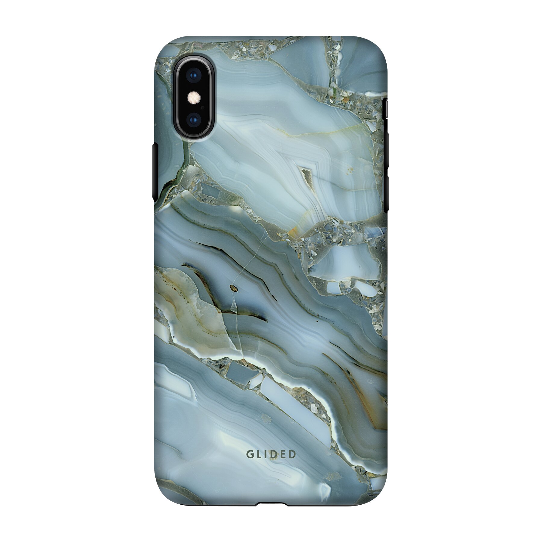 Produktbild Green Marble - iPhone Xs Handyhülle