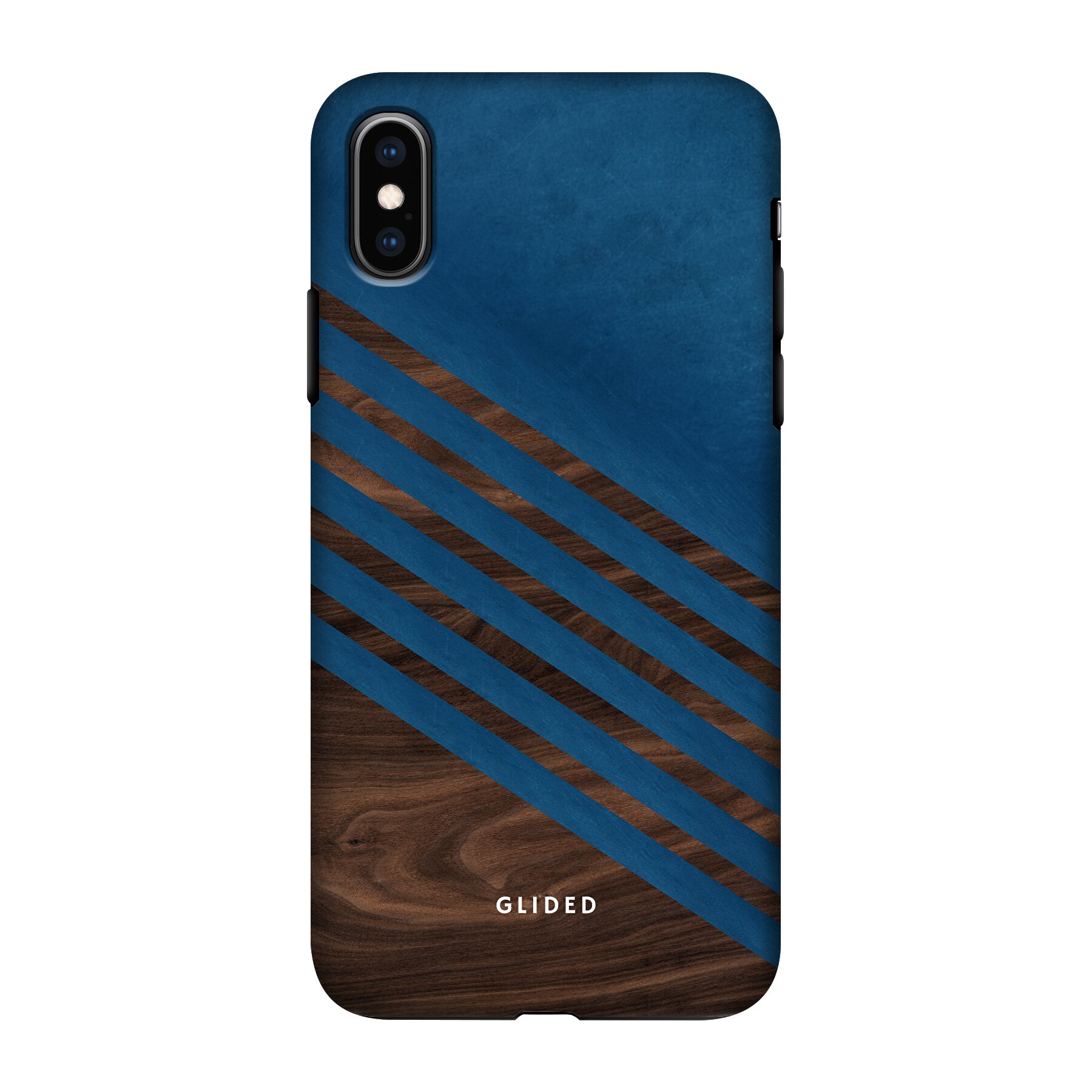Produktbild Blue Wood - iPhone Xs Handyhülle