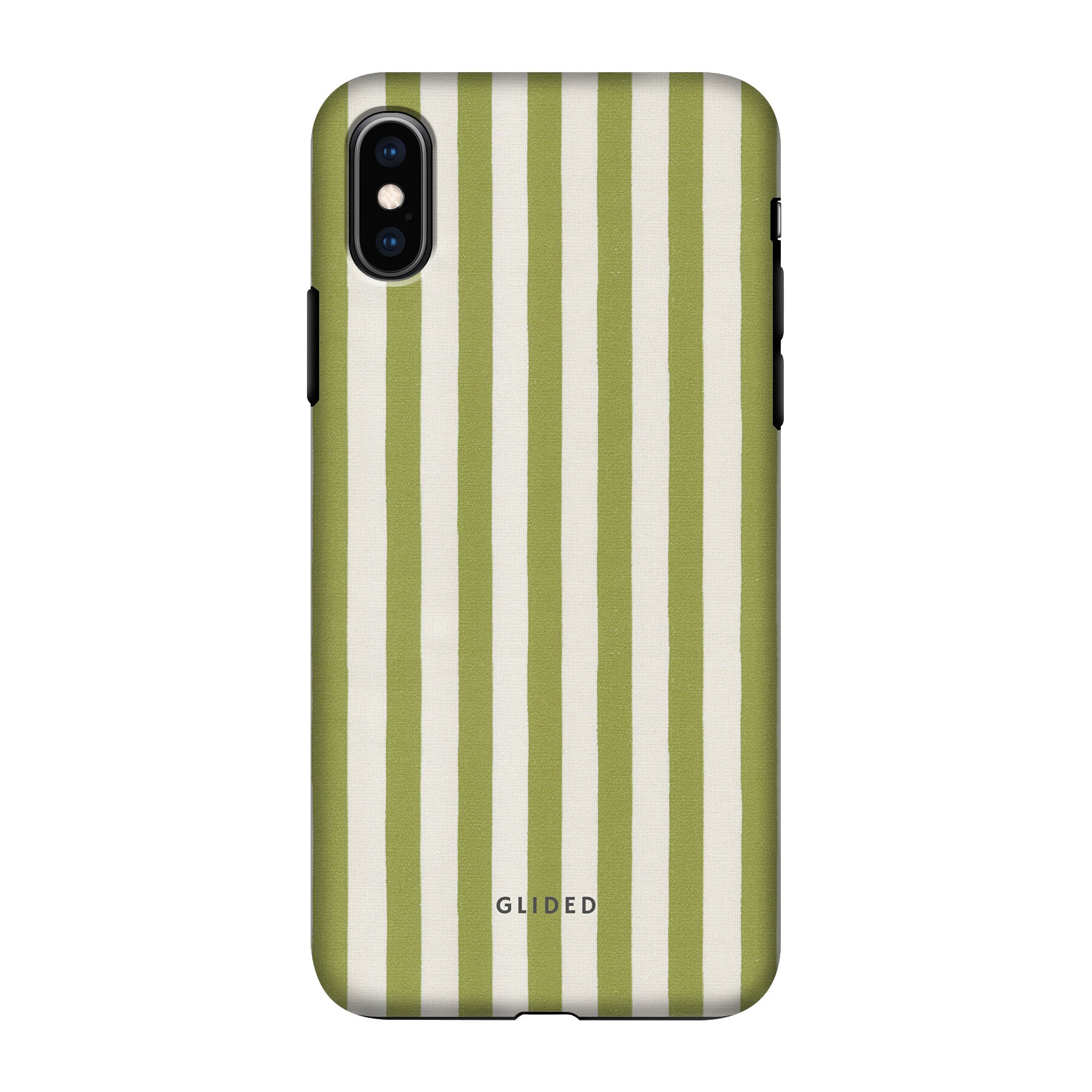 Produktbild Green and Cream - iPhone Xs Handyhülle