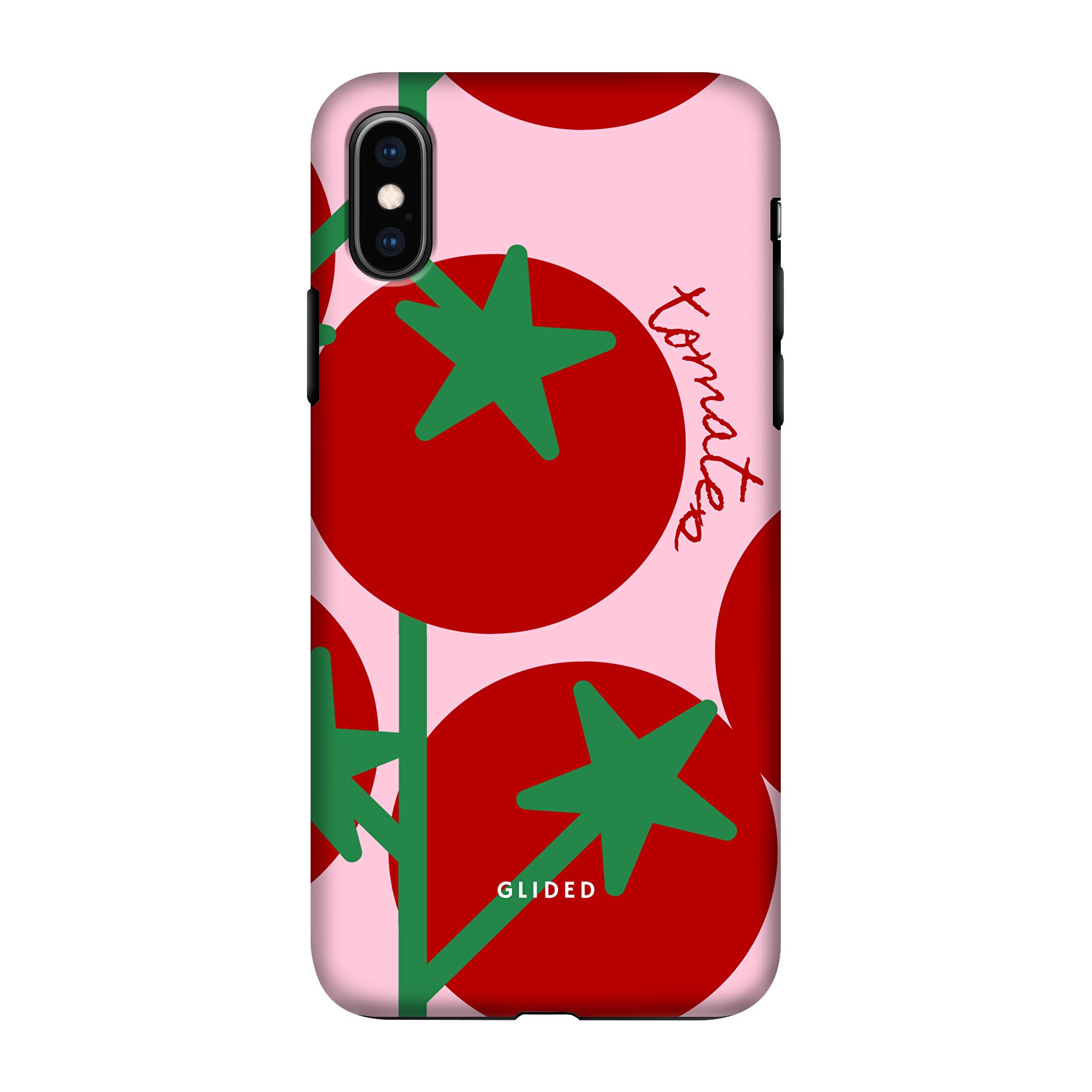 Produktbild Tomato Love - iPhone Xs Handyhülle