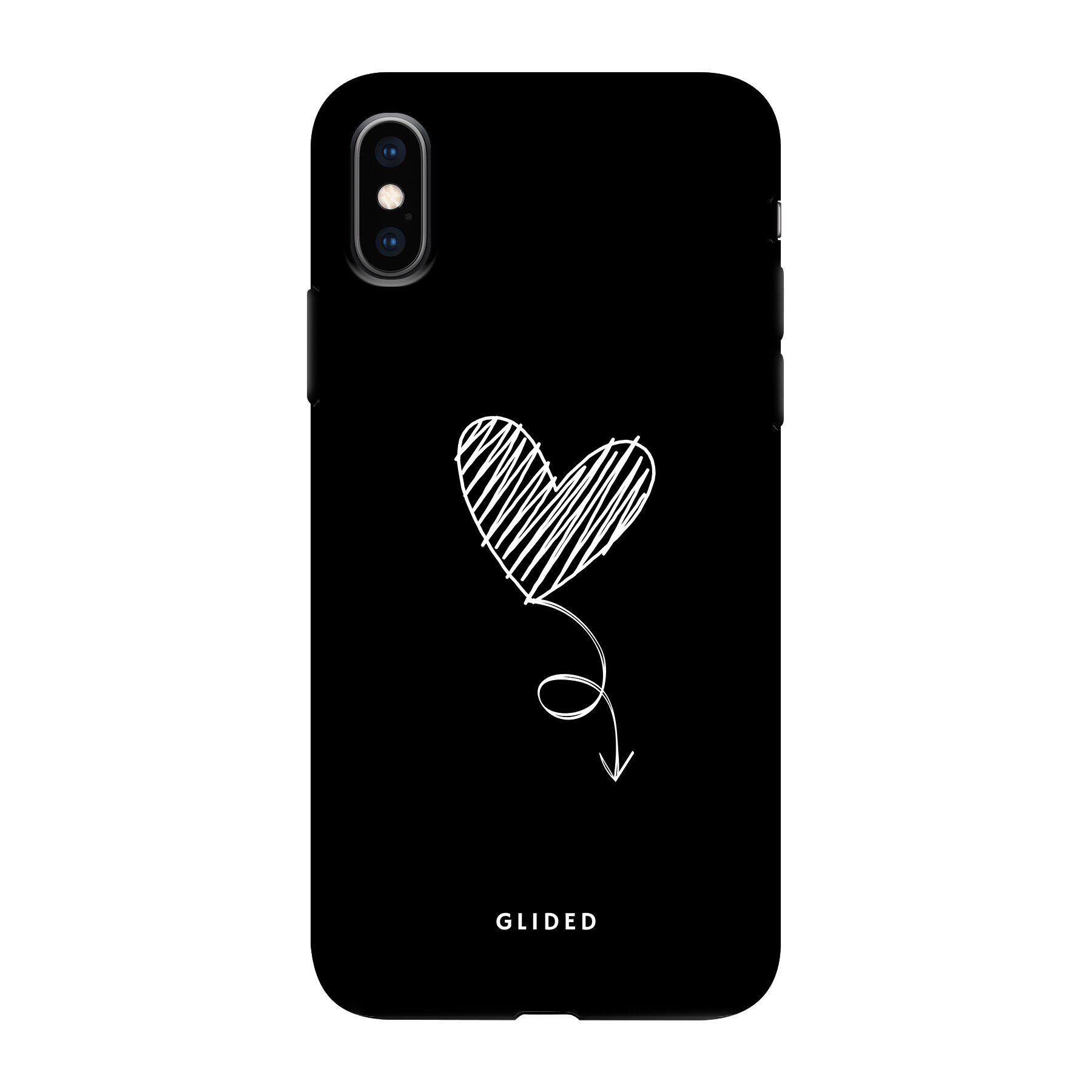Produktbild Dark Heart - iPhone X Handyhülle