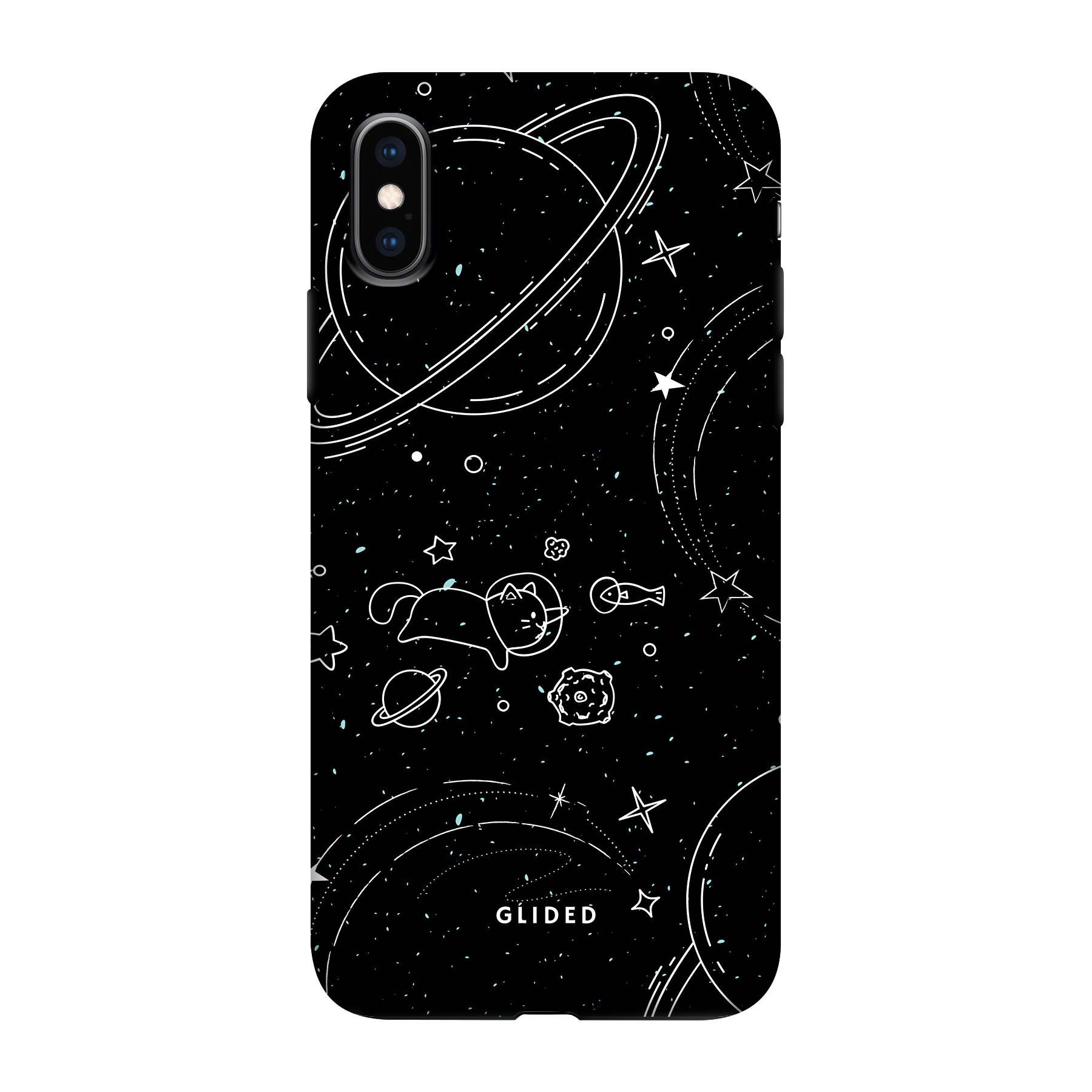 Produktbild Cosmic Cat - iPhone X Handyhülle