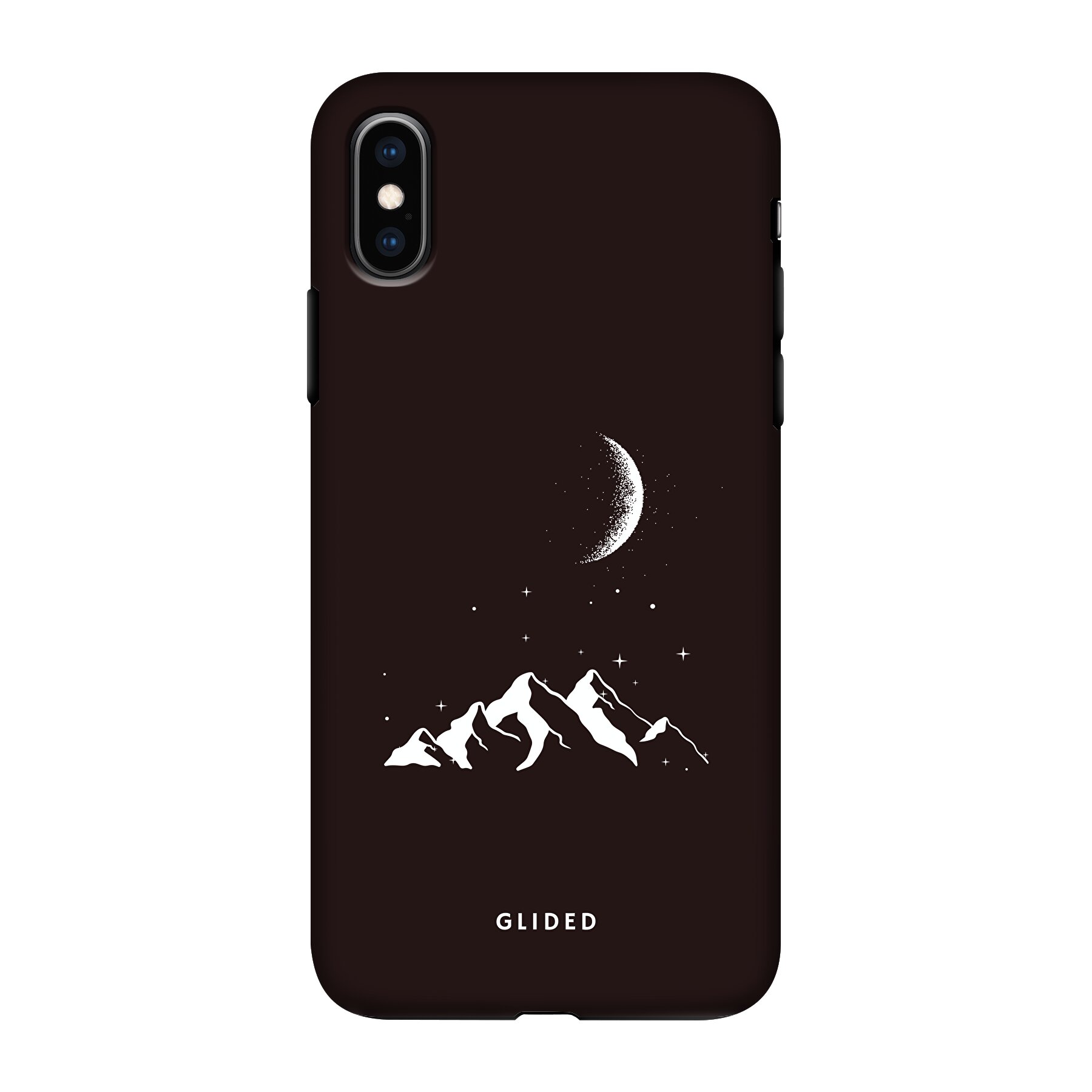 Produktbild Midnight Peaks - iPhone X Handyhülle