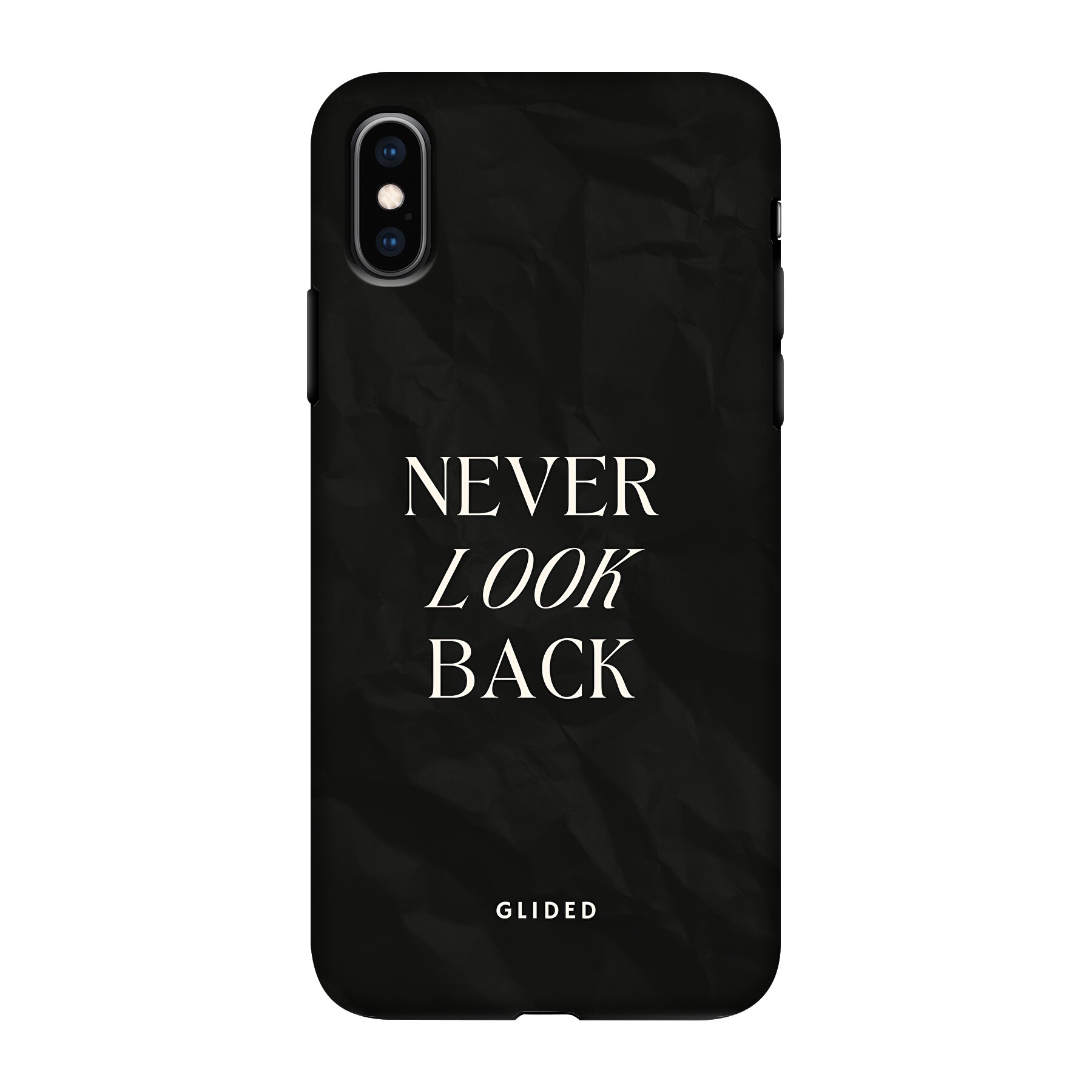 Produktbild Never Back - iPhone X Handyhülle