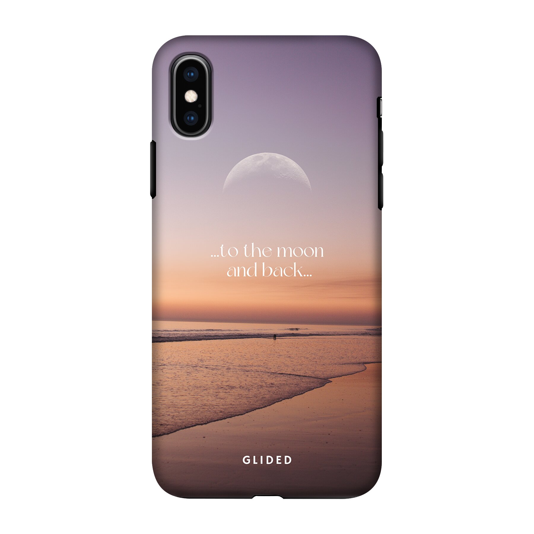 Produktbild To the Moon - iPhone X Handyhülle