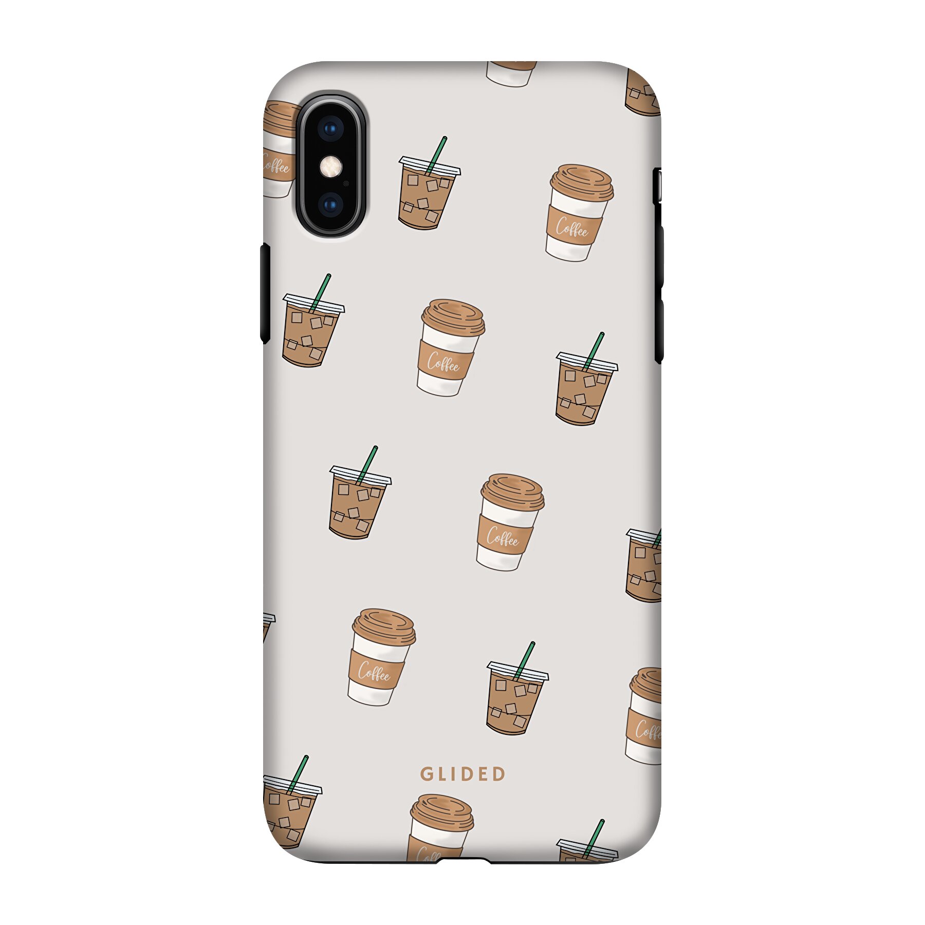 Produktbild Iced Coffee - iPhone X Handyhülle