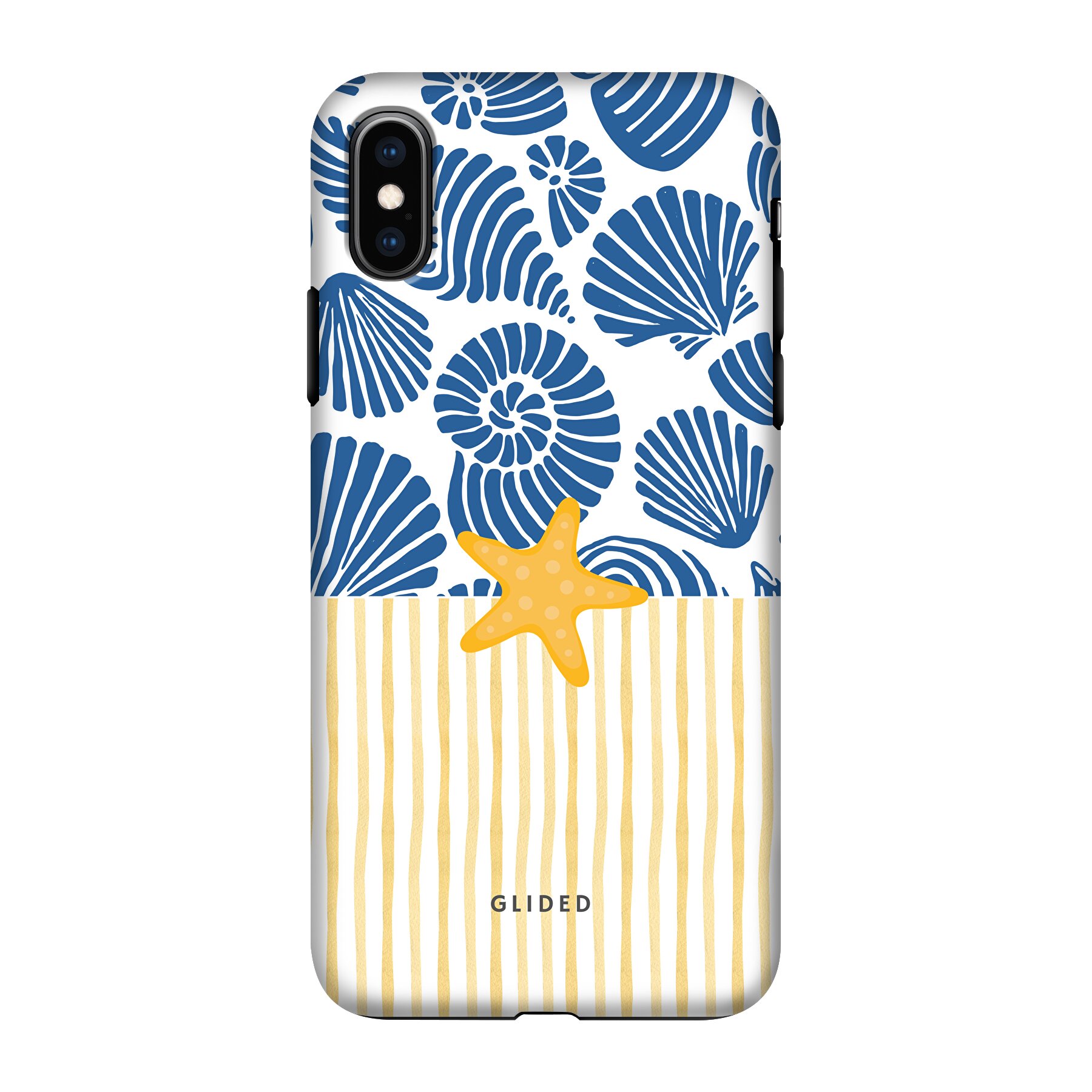 Produktbild Maritime Beachy - iPhone X Handyhülle