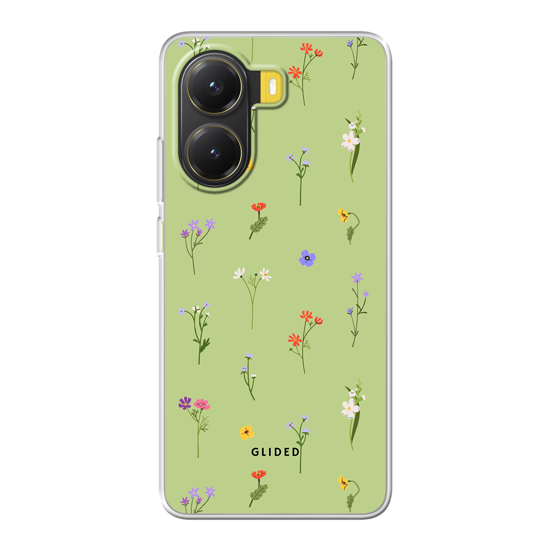 Green Floral - Xiaomi Redmi Turbo 4 Handyhülle