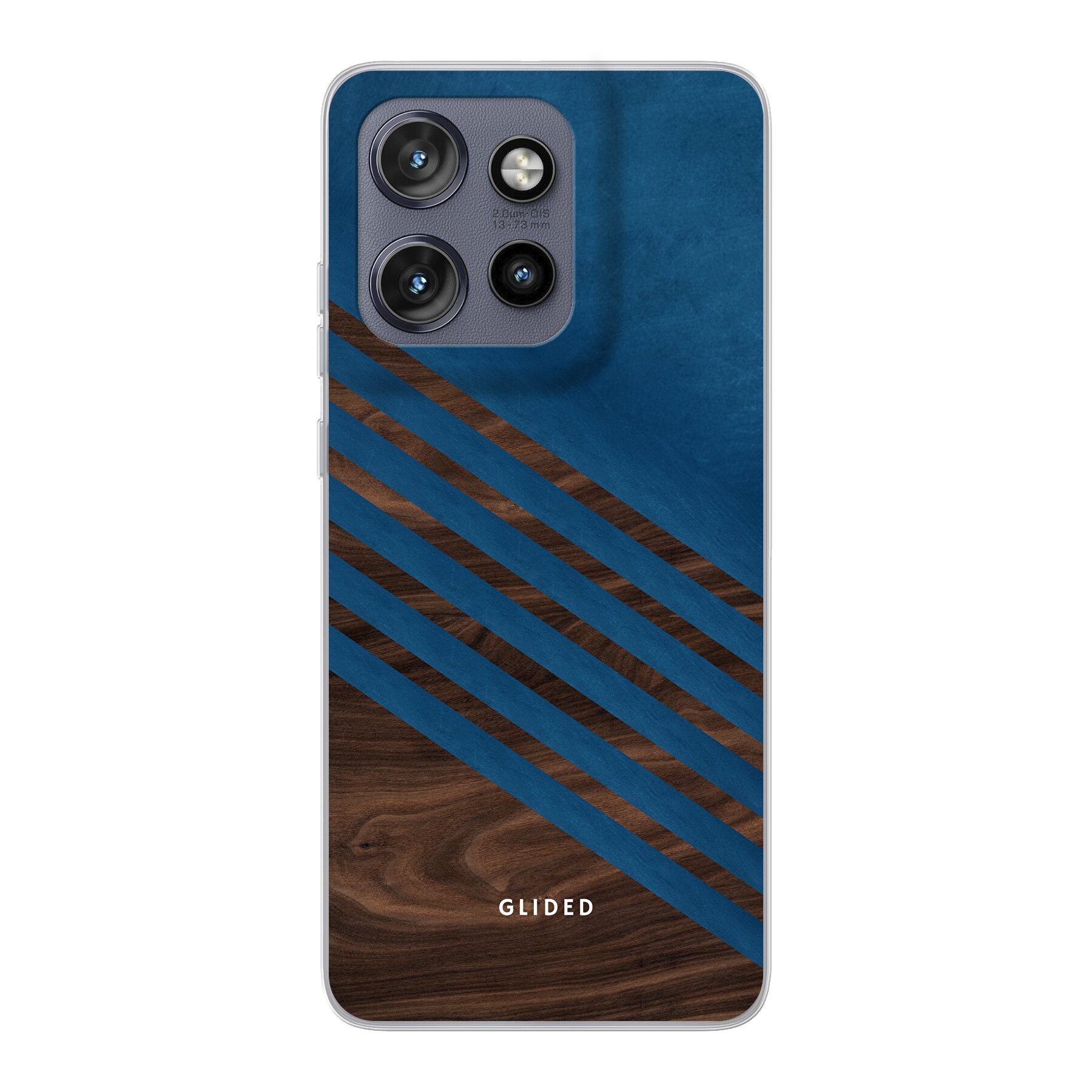 Blue Wood - Motorola Thinkphone 25 Handyhülle