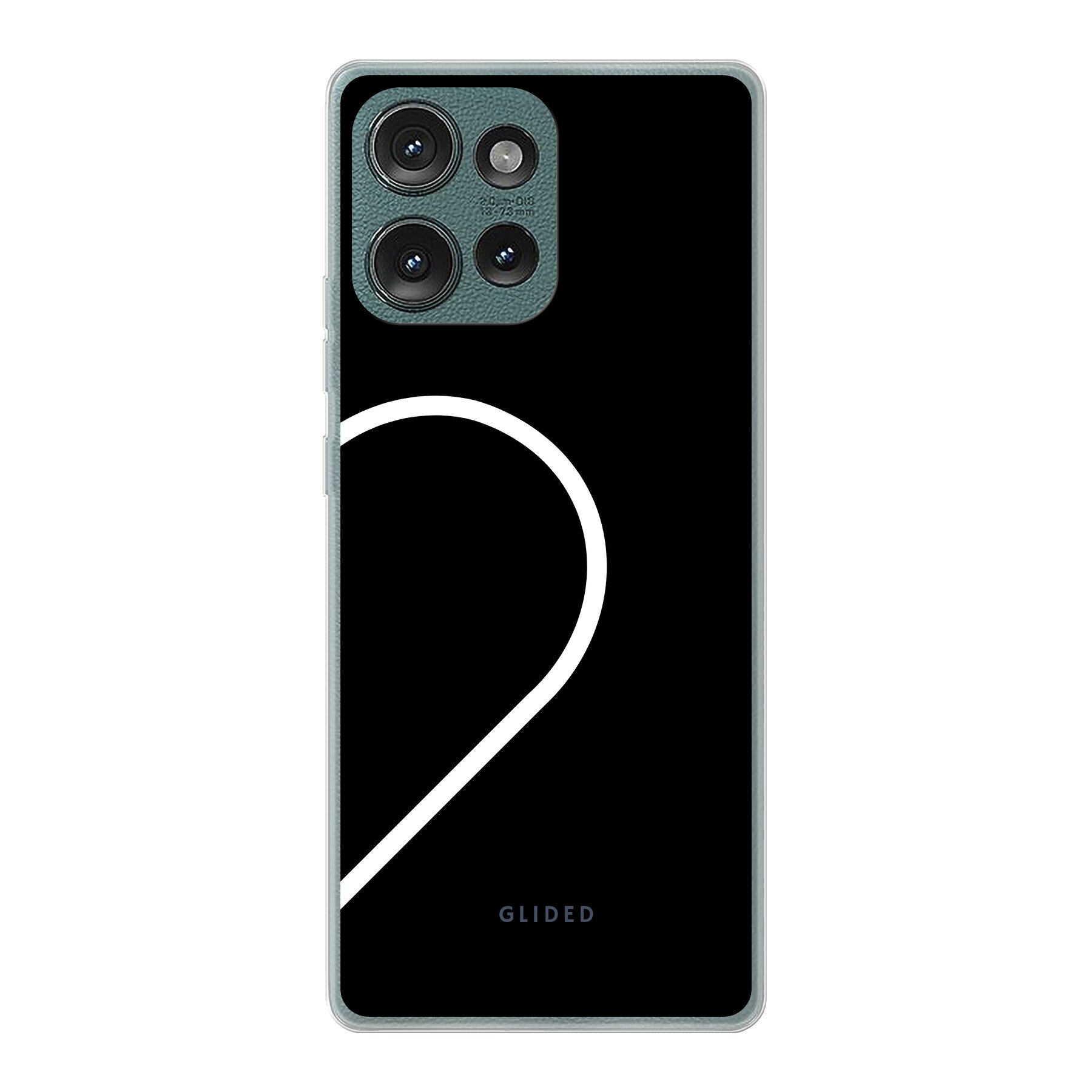 Harmony Black - Motorola Edge 50 Handyhülle