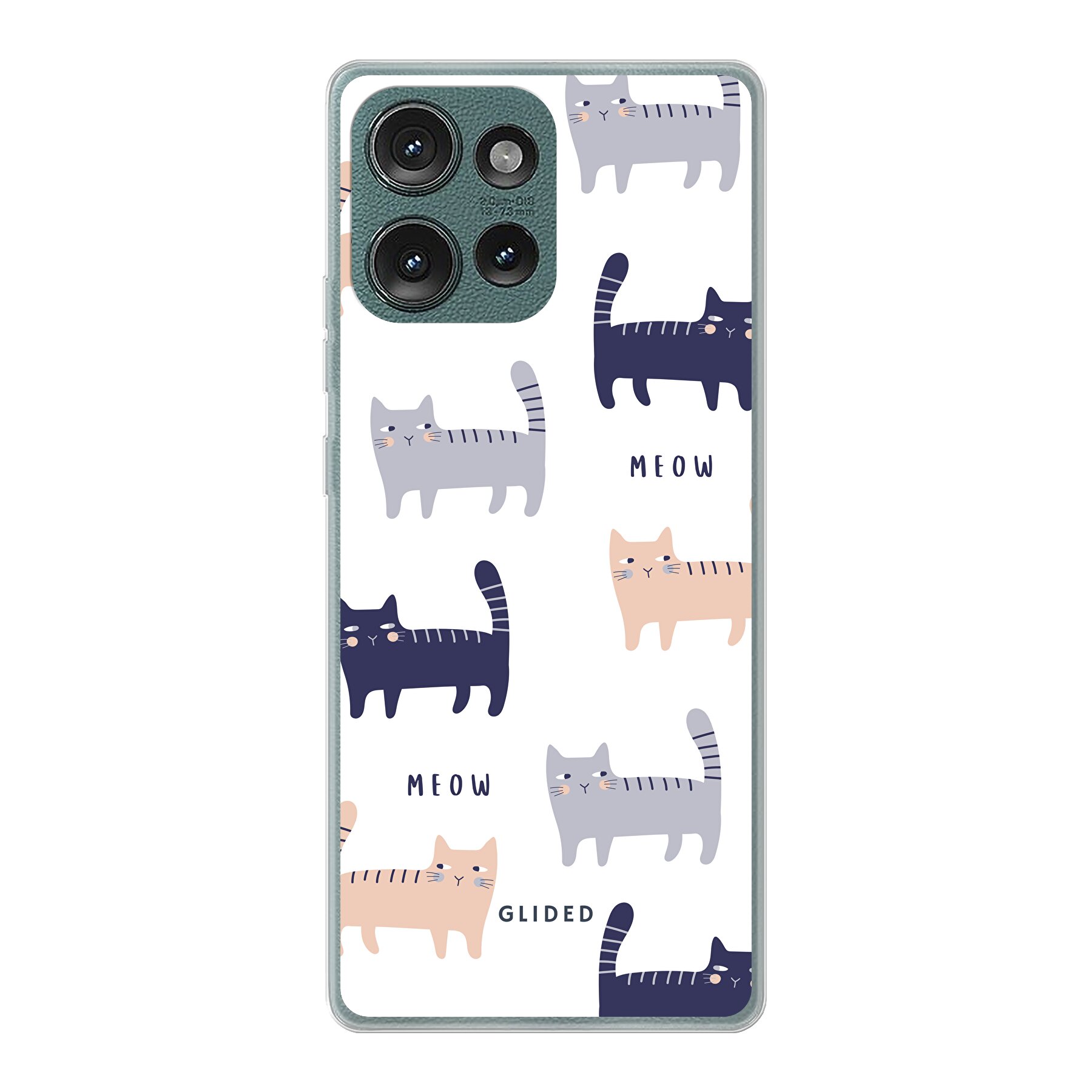 Purrfection - Motorola Edge 50 Handyhülle