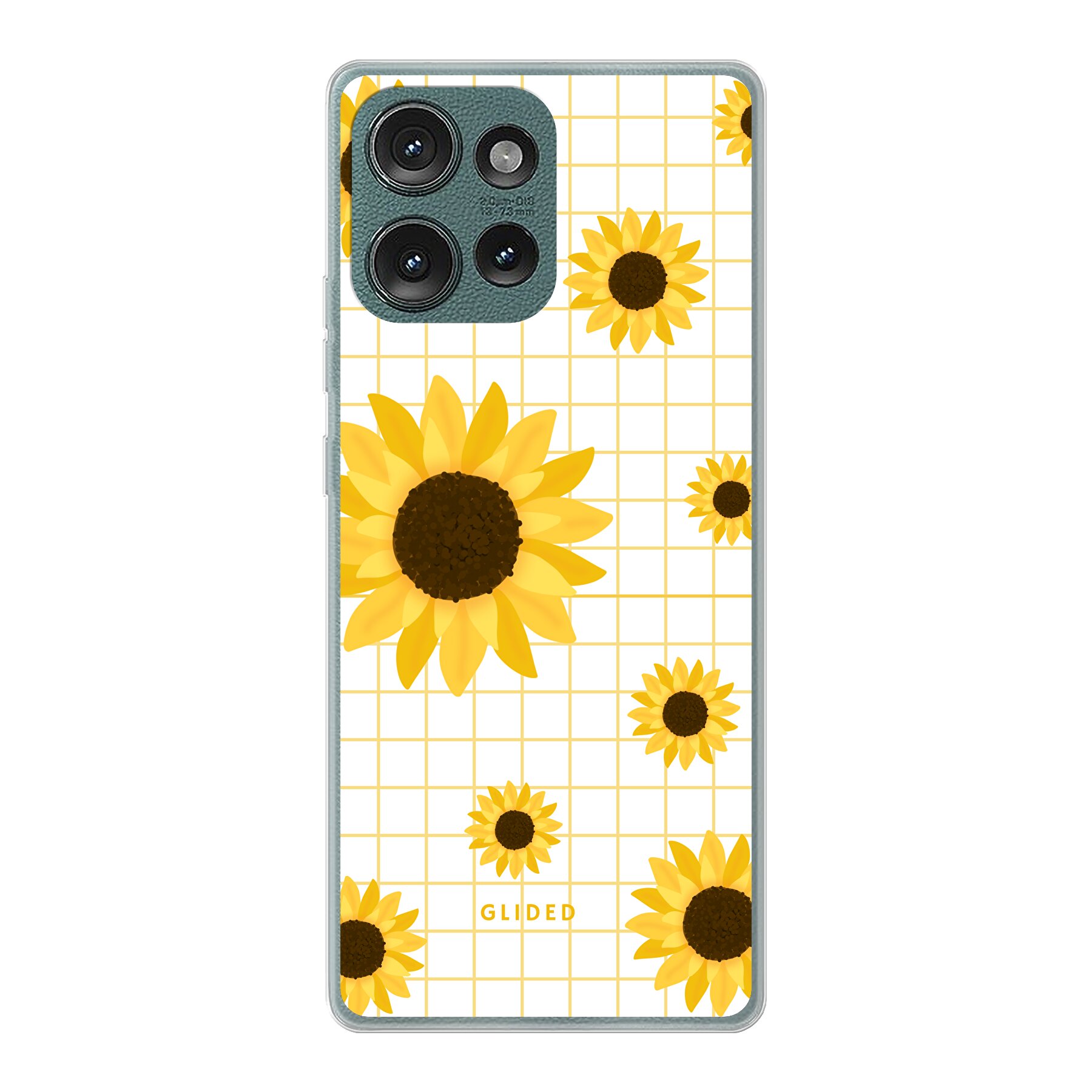 Sunflower Power - Motorola Edge 50 Handyhülle