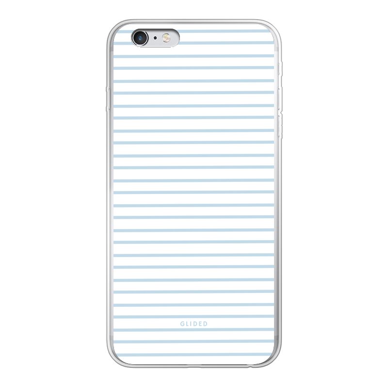 Produktbild Blue & White Stripes - iPhone 6 Plus Handyhülle