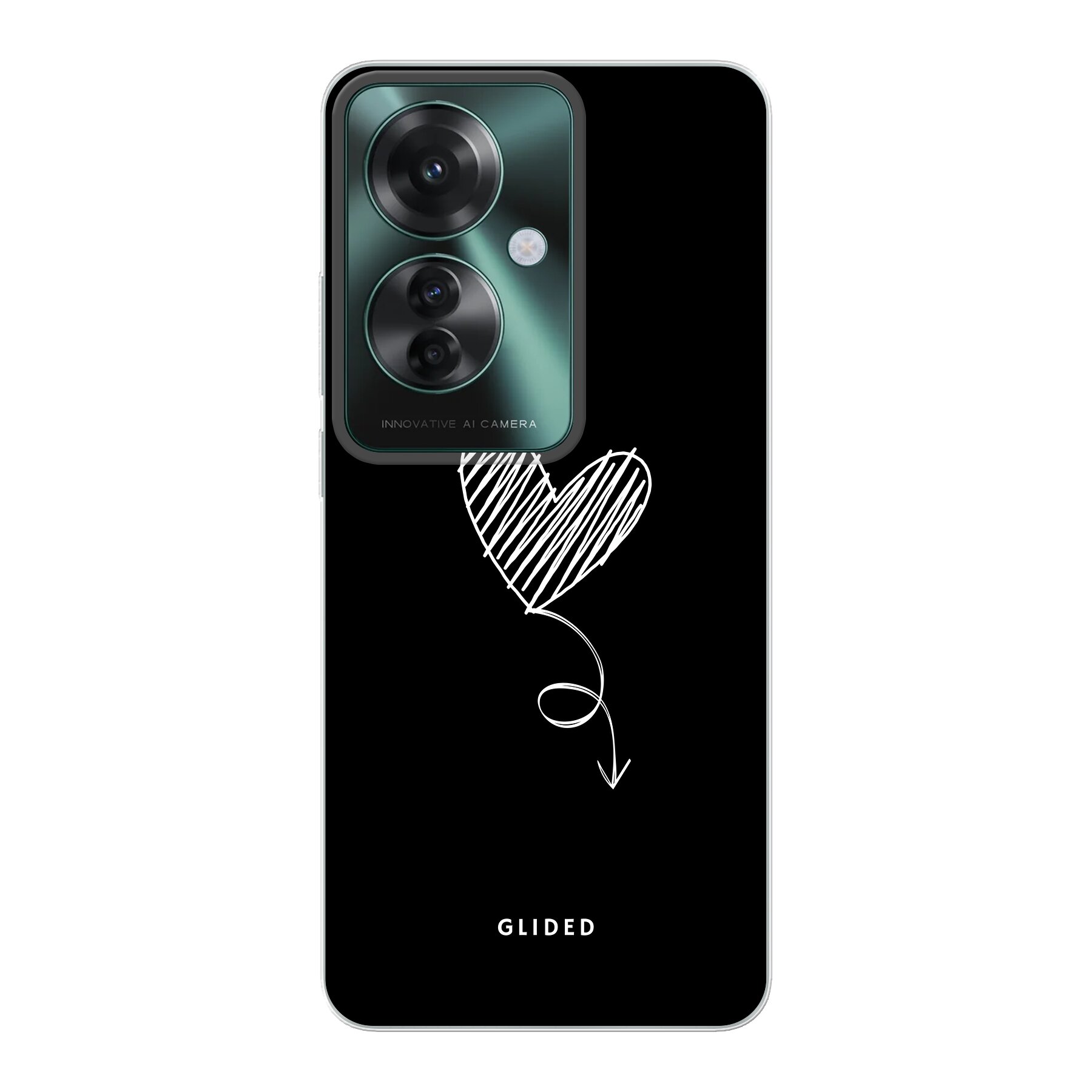 Dark Heart - Oppo Reno11 F Handyhülle