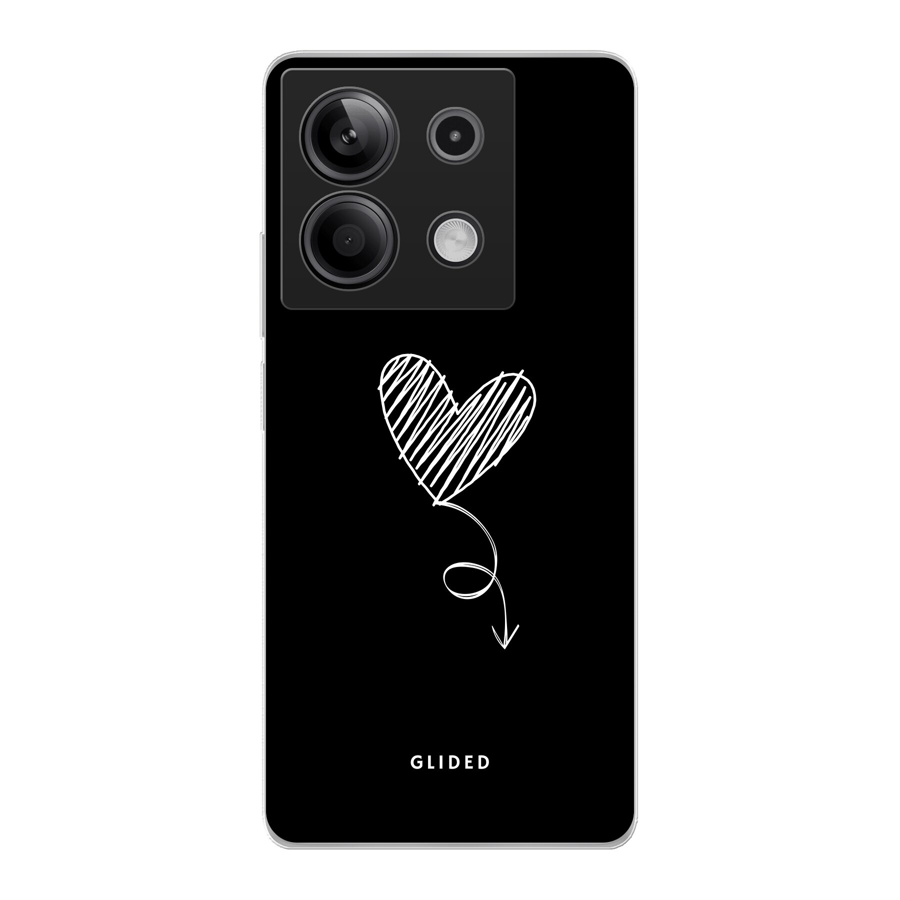 Dark Heart - Xiaomi Redmi Note 13 5G Handyhülle